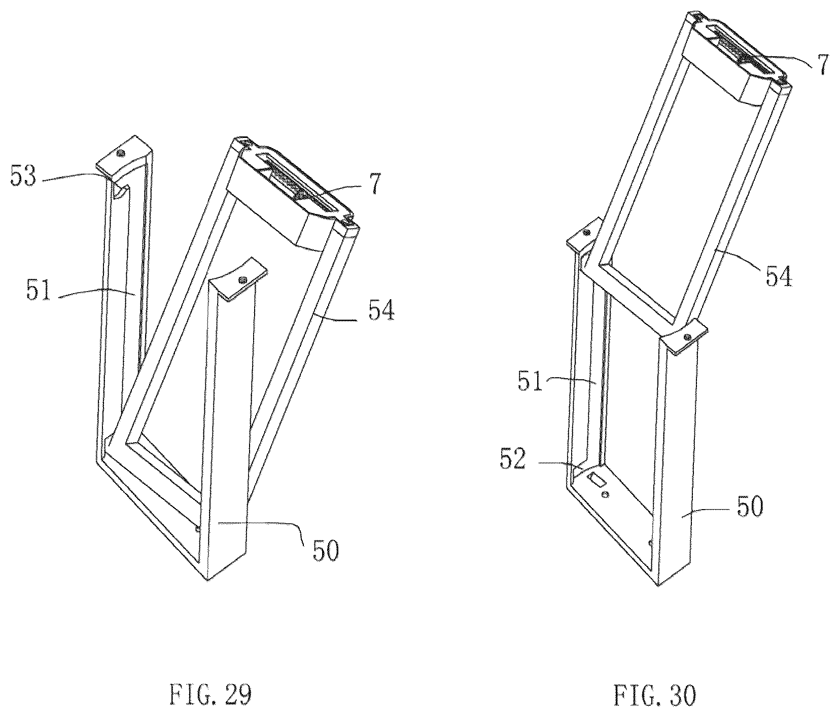Patent US12096899 Figure 15 – Mop bucket for cleaning and squeezing a flat mop
