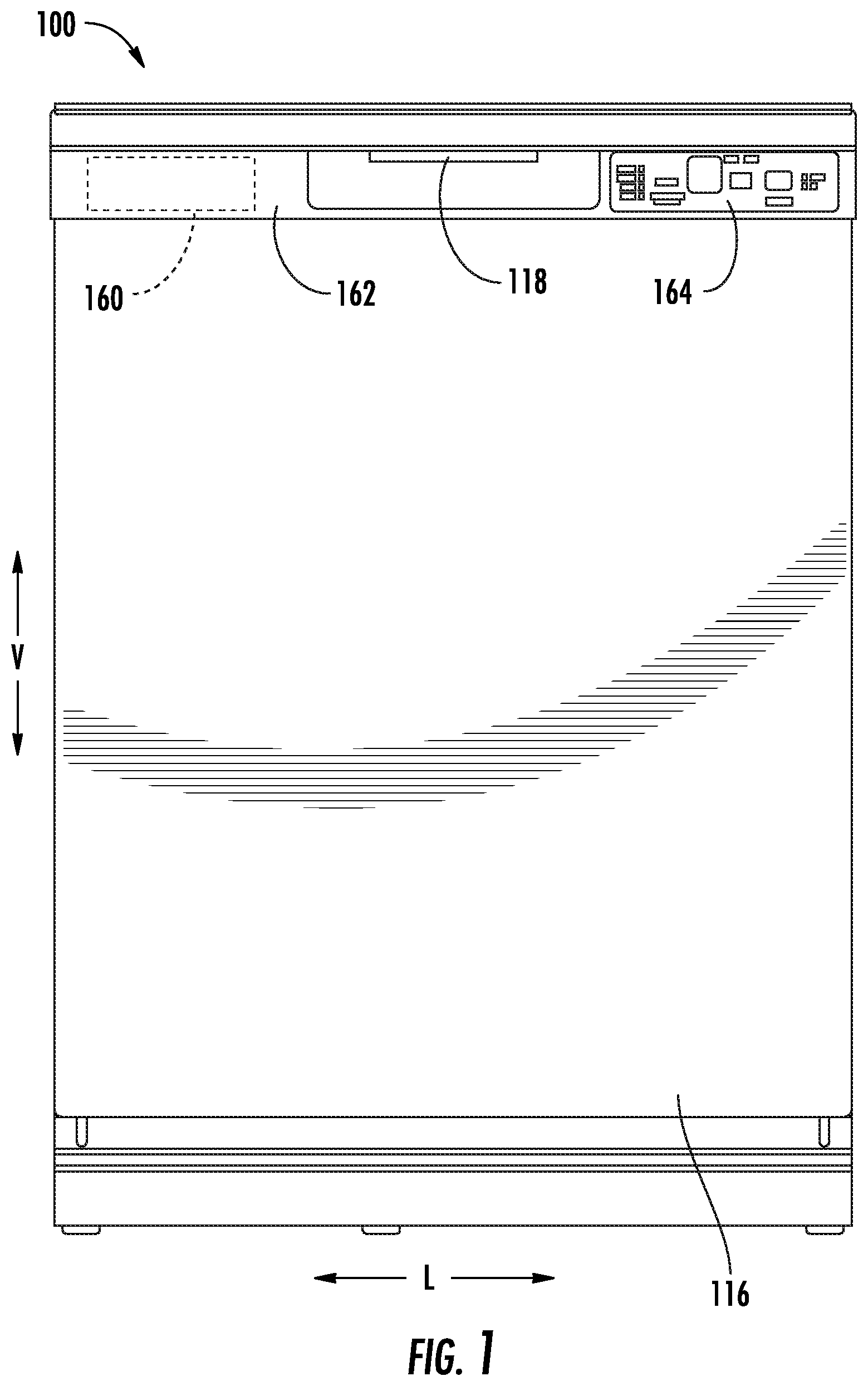 Patent US12096902 — Systems for passthrough of wires in appliance pumps — Figure 1