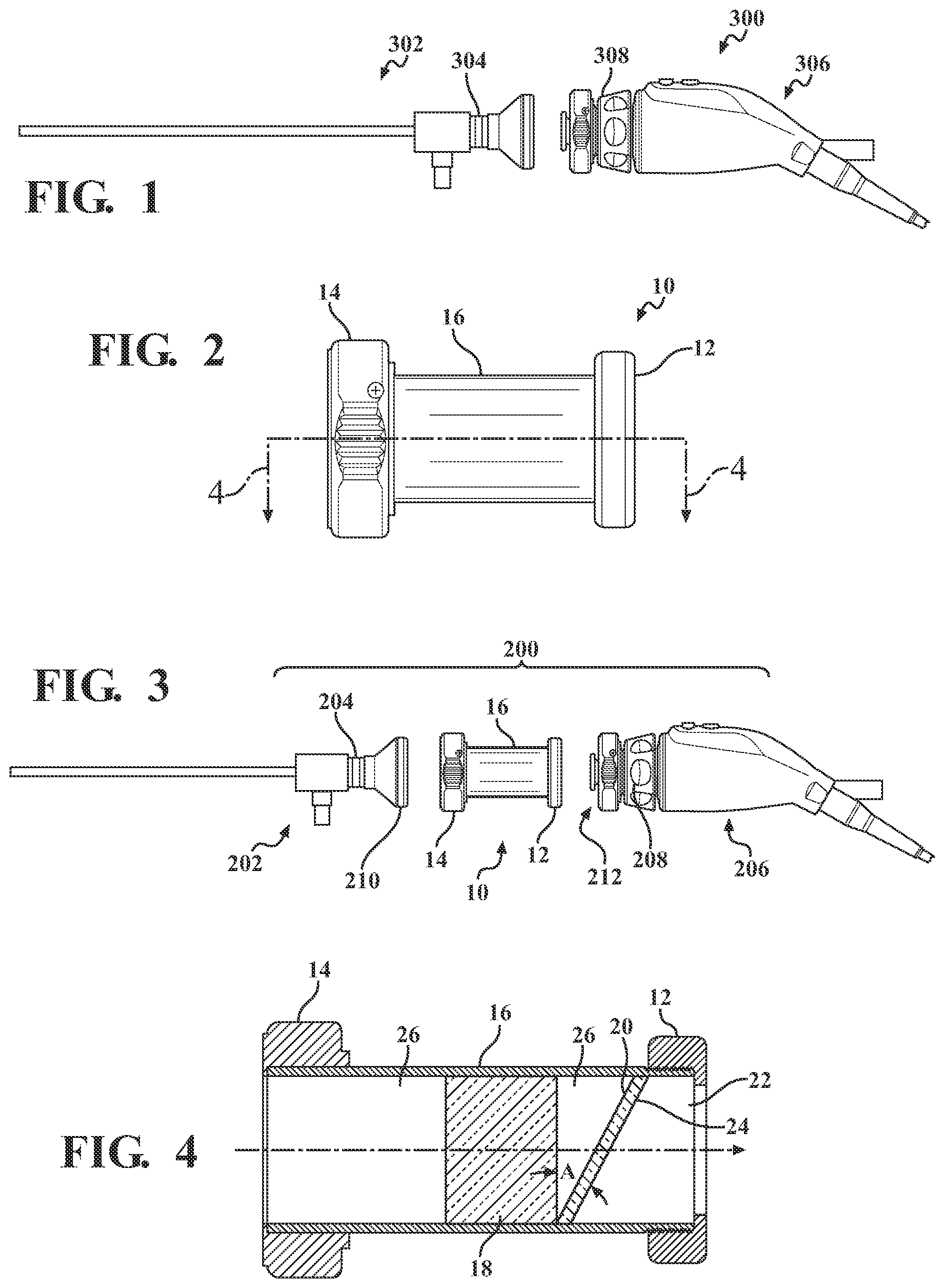 Patent US12096914 Figure 1 – Endoscopic system including filter assembly