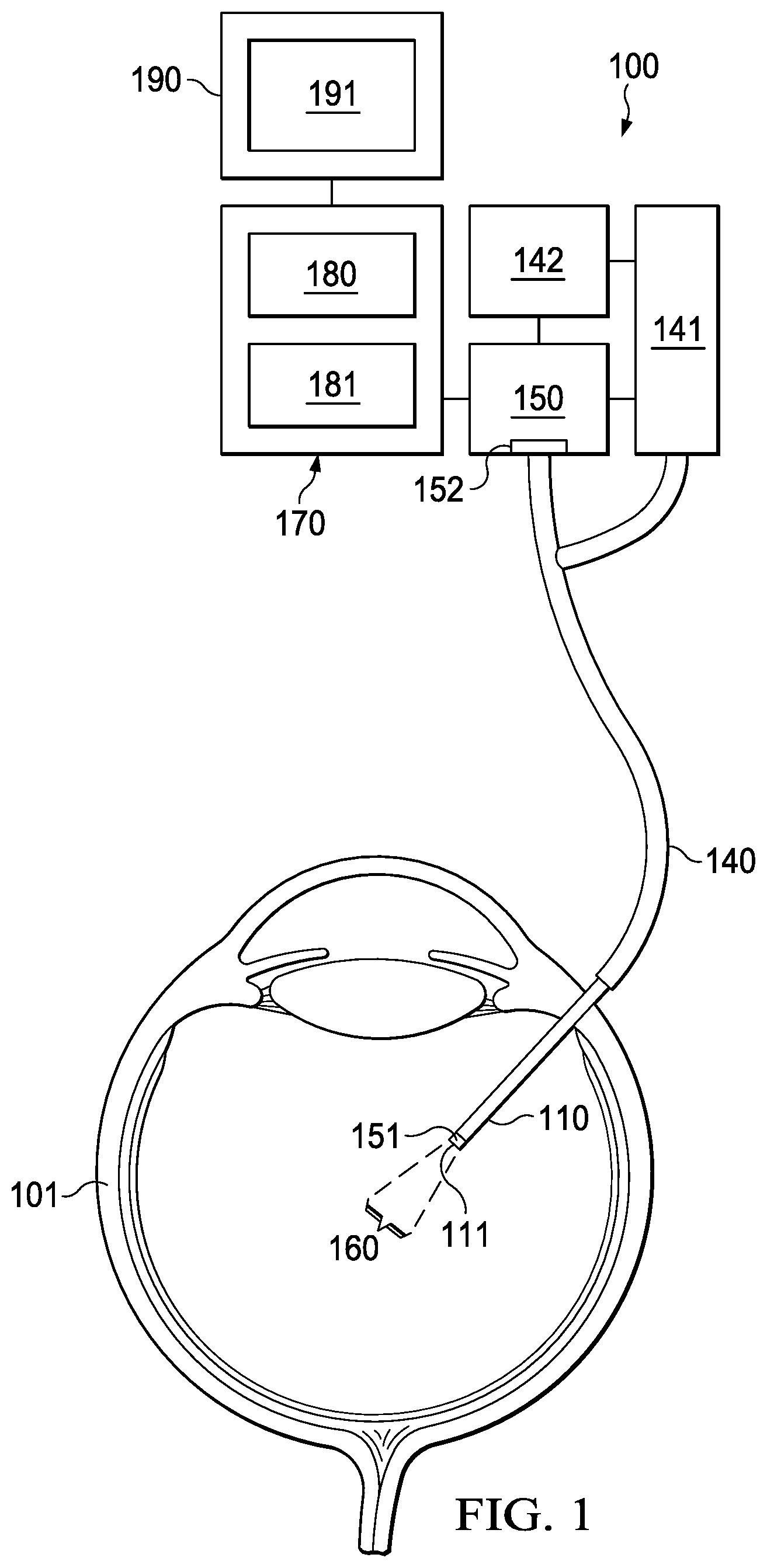 Patent US12096917 — Tip camera systems and methods for vitreoretinal surgery — Figure 1