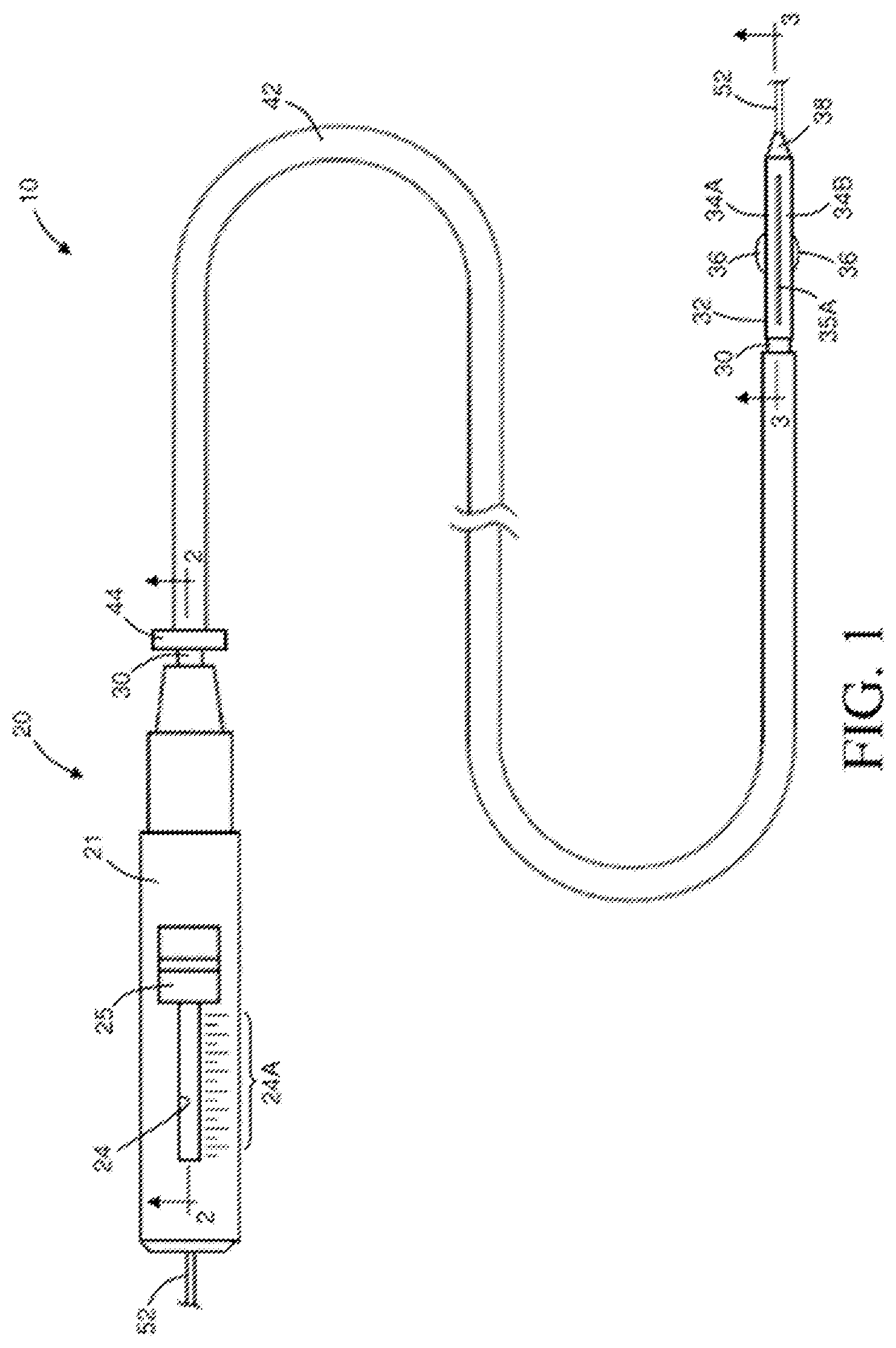 Patent US12096955 Figure 1 – Intravascular catheter having an expandable incising portion and abrasive surfaces
