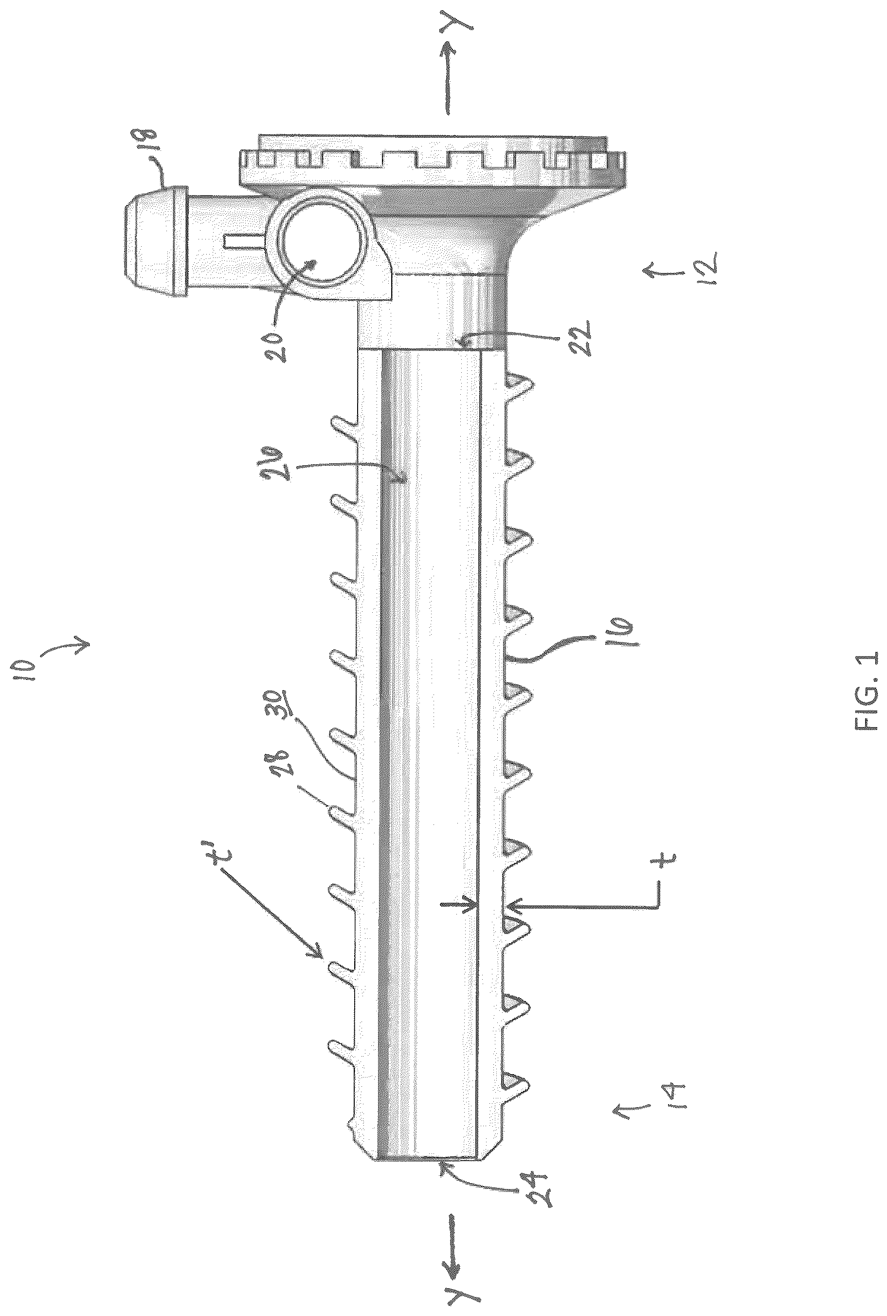 Patent US12096958 — Soft-thread cannula and cannula seal assembly — Figure 1