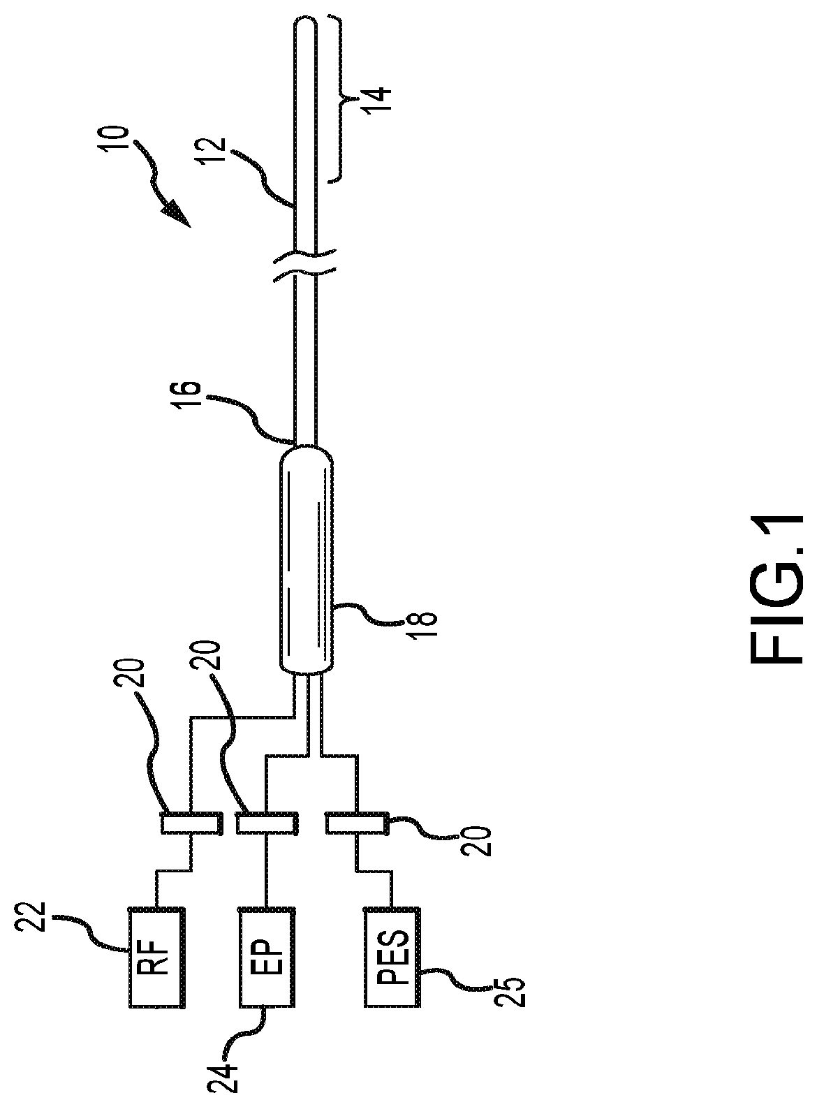 Patent US12096977 Figure 1 – Electrophysiology catheter with modular electrode structure