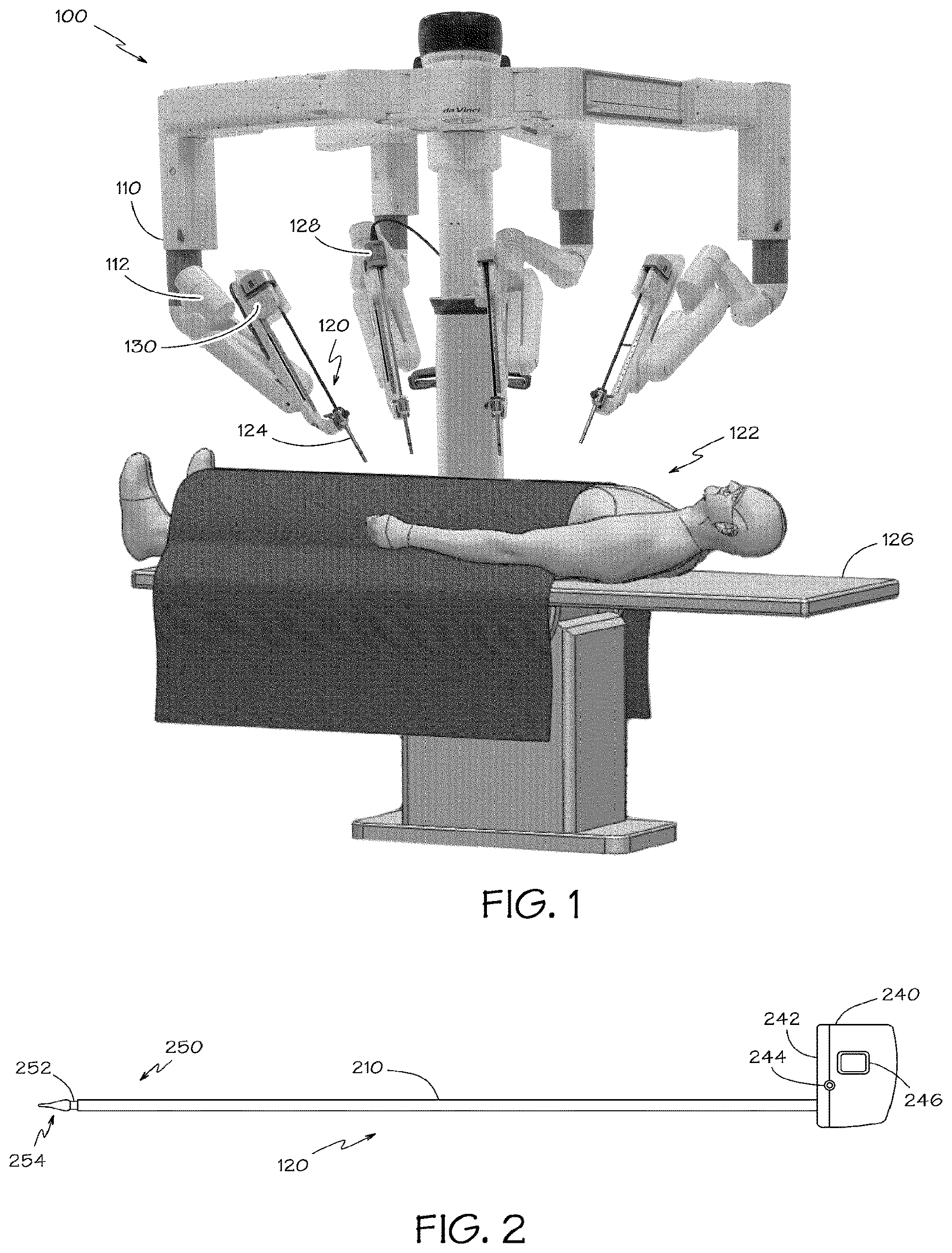 Patent US12097006 — Latch release for surgical instrument — Figure 1