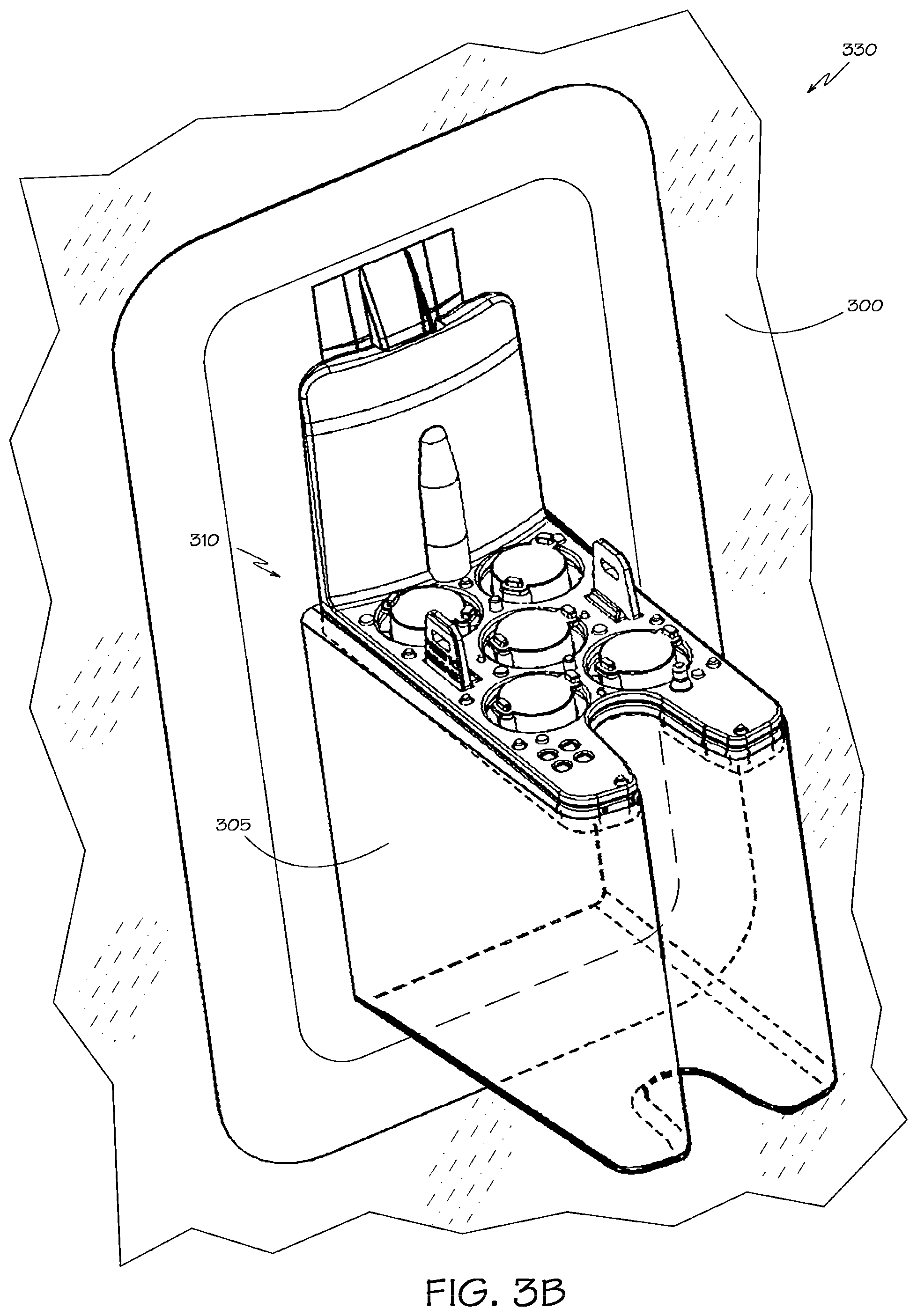 Patent US12097006 Figure 3 – Latch release for surgical instrument