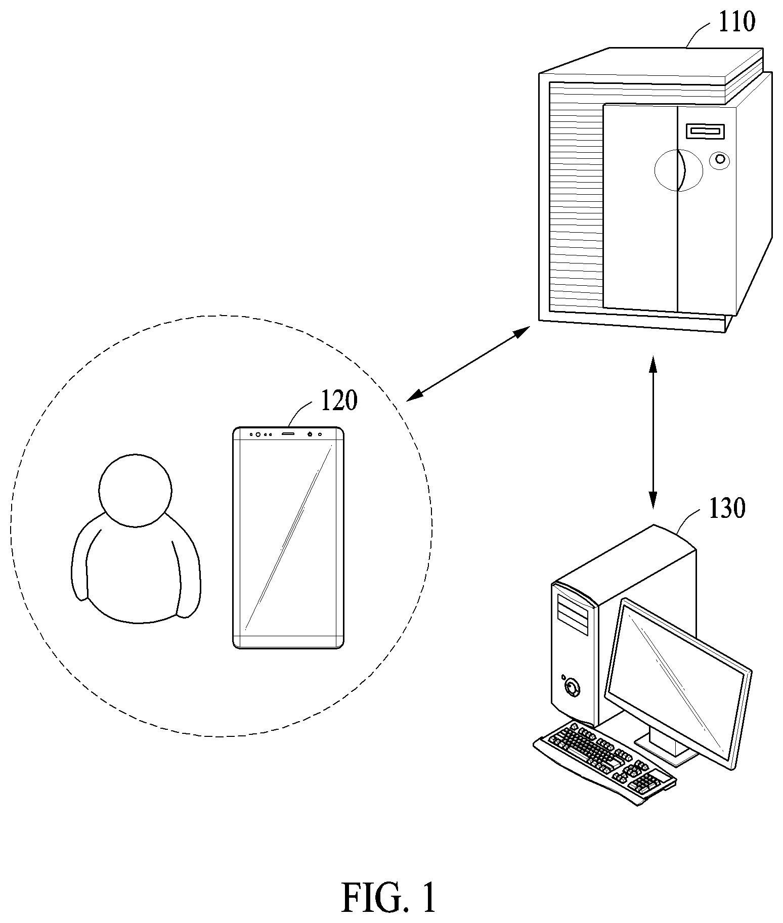 Patent US12097038 — Method and apparatus for determining degree of dementia of user — Figure 1
