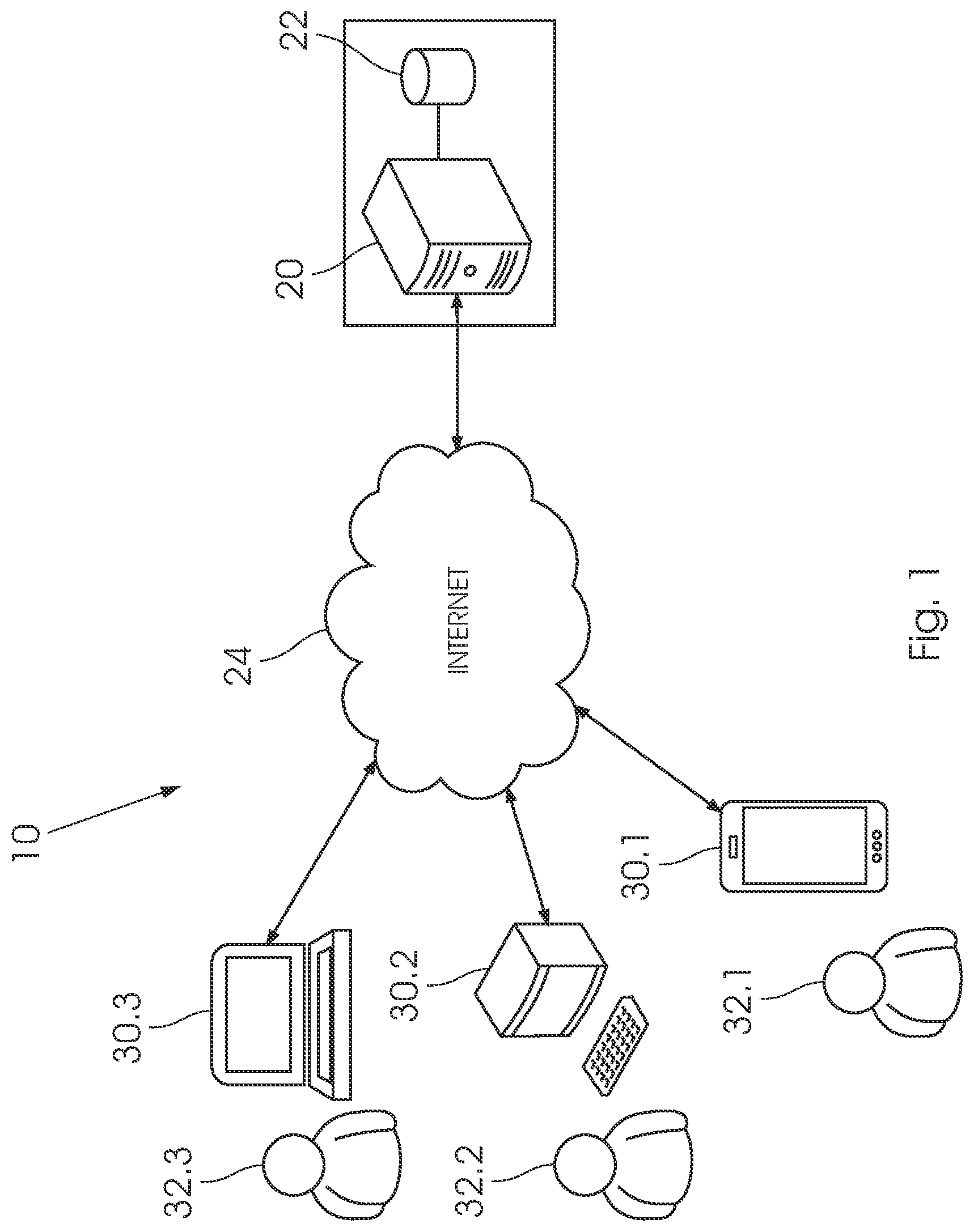 Patent US12097051 — Method and system for predicting or detecting conductive hearing loss risk in a person — Figure 1