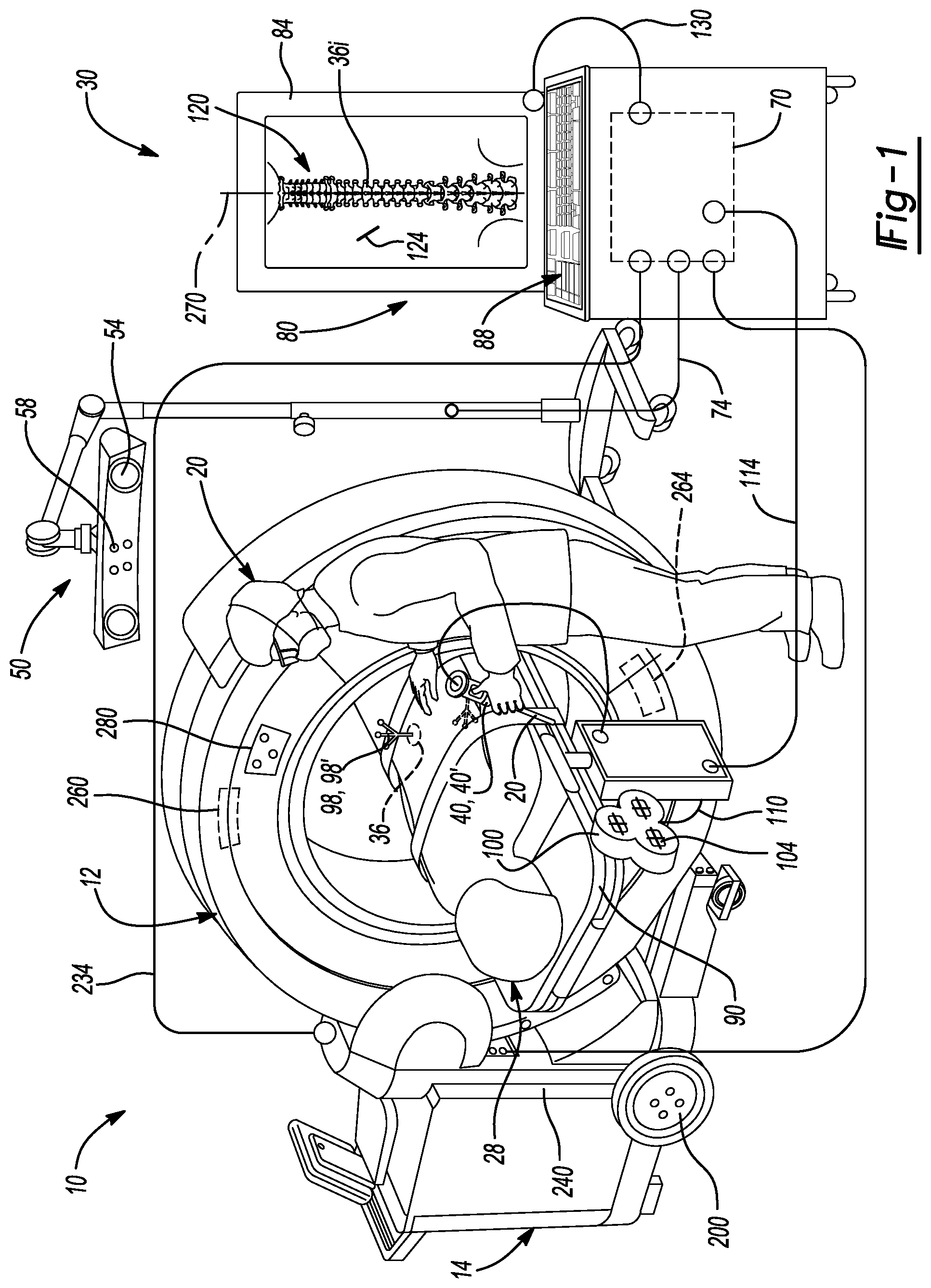 Patent US12097060 — Long axis imaging system and method — Figure 1