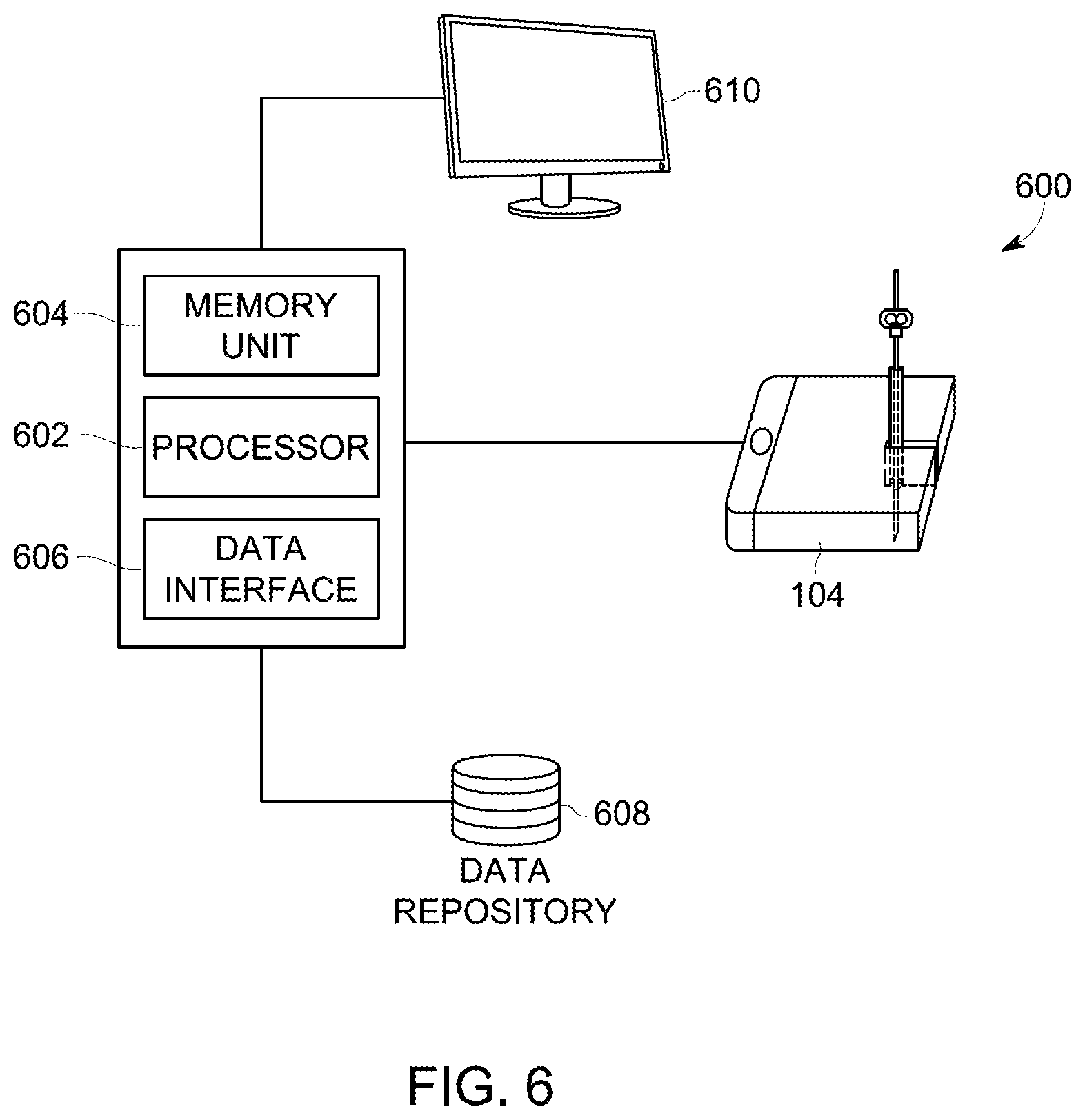 Patent US12097069 Figure 8 – Ultrasound probe with an integrated needle assembly and a computer program product, a method and a system for providing a path for inserting a needle of the ultrasound probe