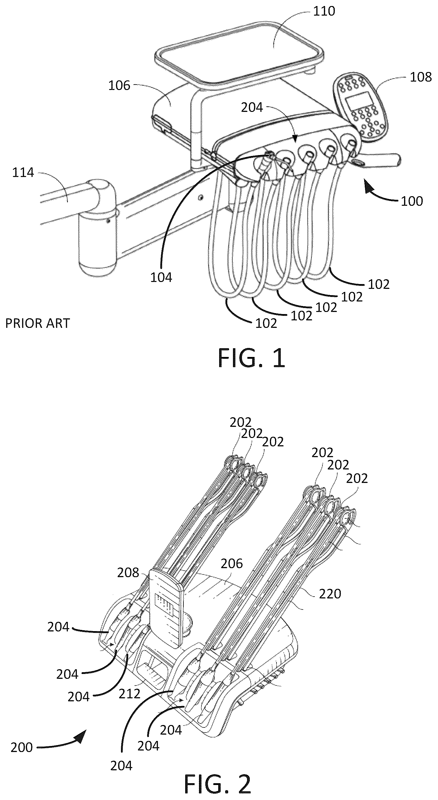 Patent US12097084 — Automatic activation of flushing mode in dental systems — Figure 1