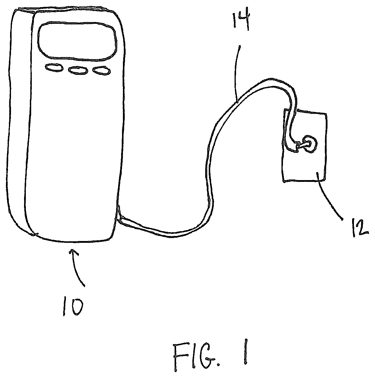 Patent US12097095 — Method and apparatus for providing negative pressure to a negative pressure wound therapy bandage — Figure 1