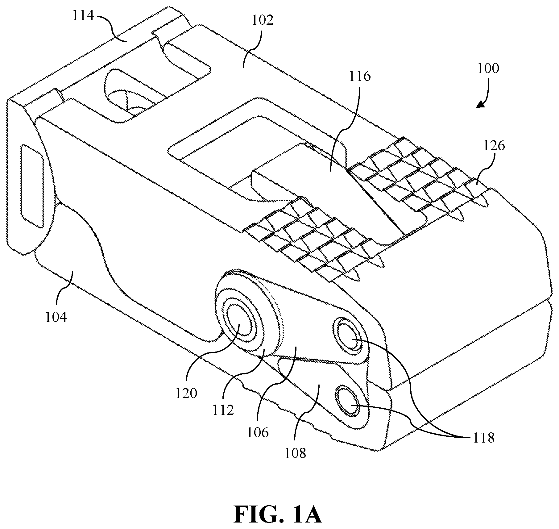 Patent US12097126 — Expandable intervertebral cage — Figure 1