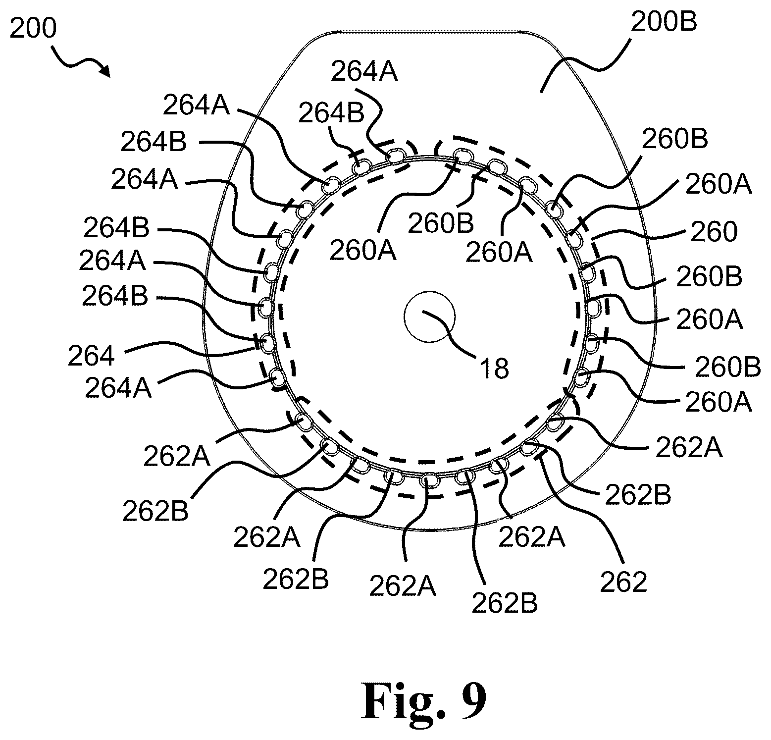 Patent US12097141 Figure 8 – Medical system having a monitor attachable to an ostomy appliance and to a docking station