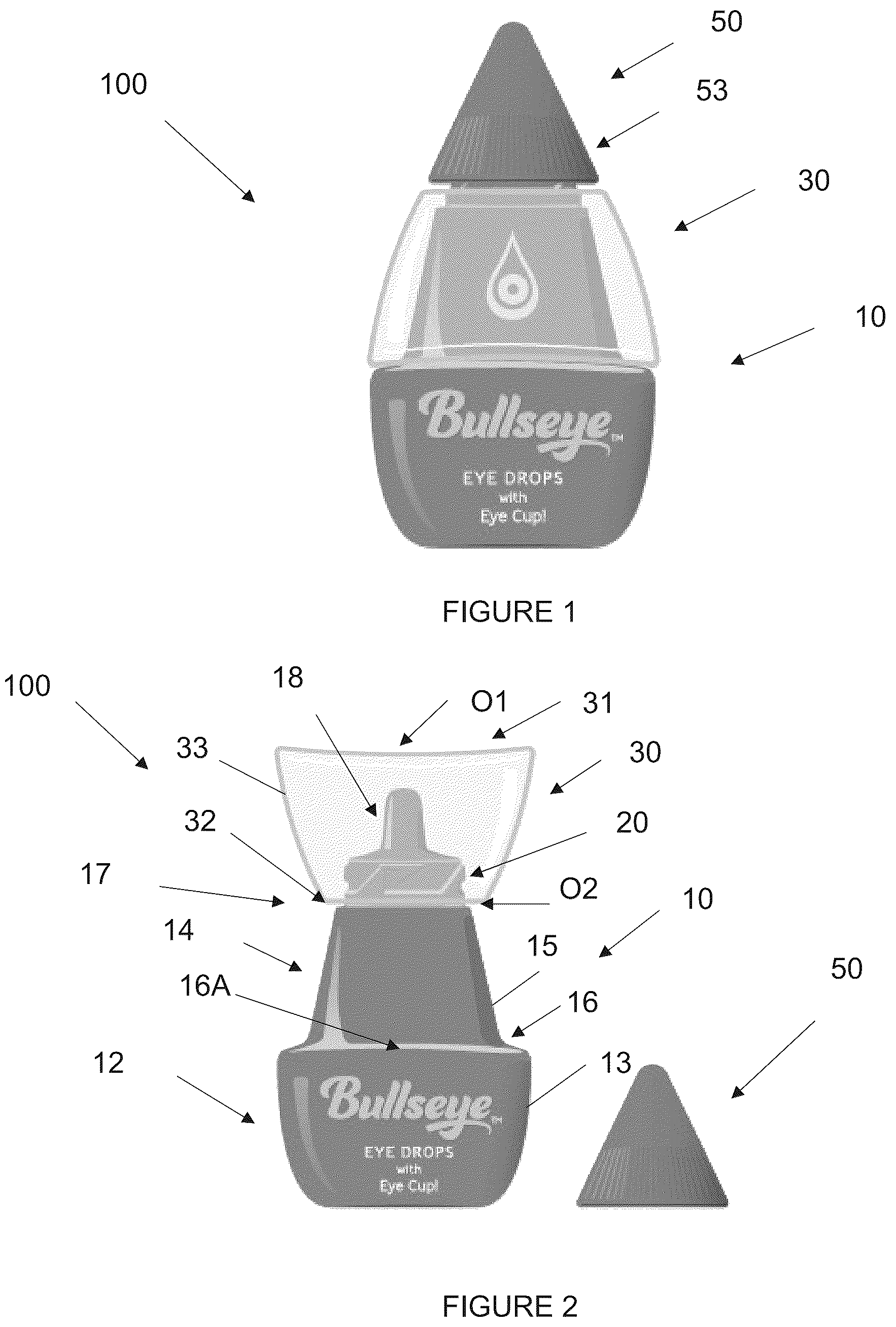 Patent US12097146 — Eye drop dispenser — Figure 1