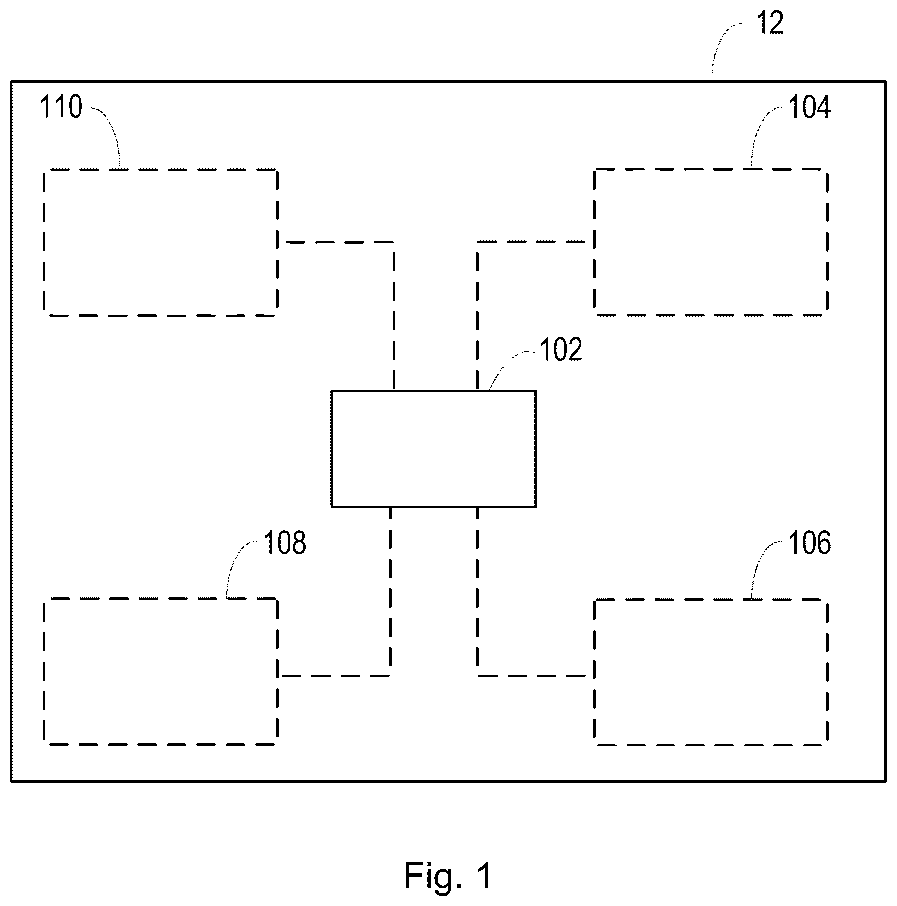 Patent US12097166 — Apparatus for use in measuring blood pressure — Figure 1