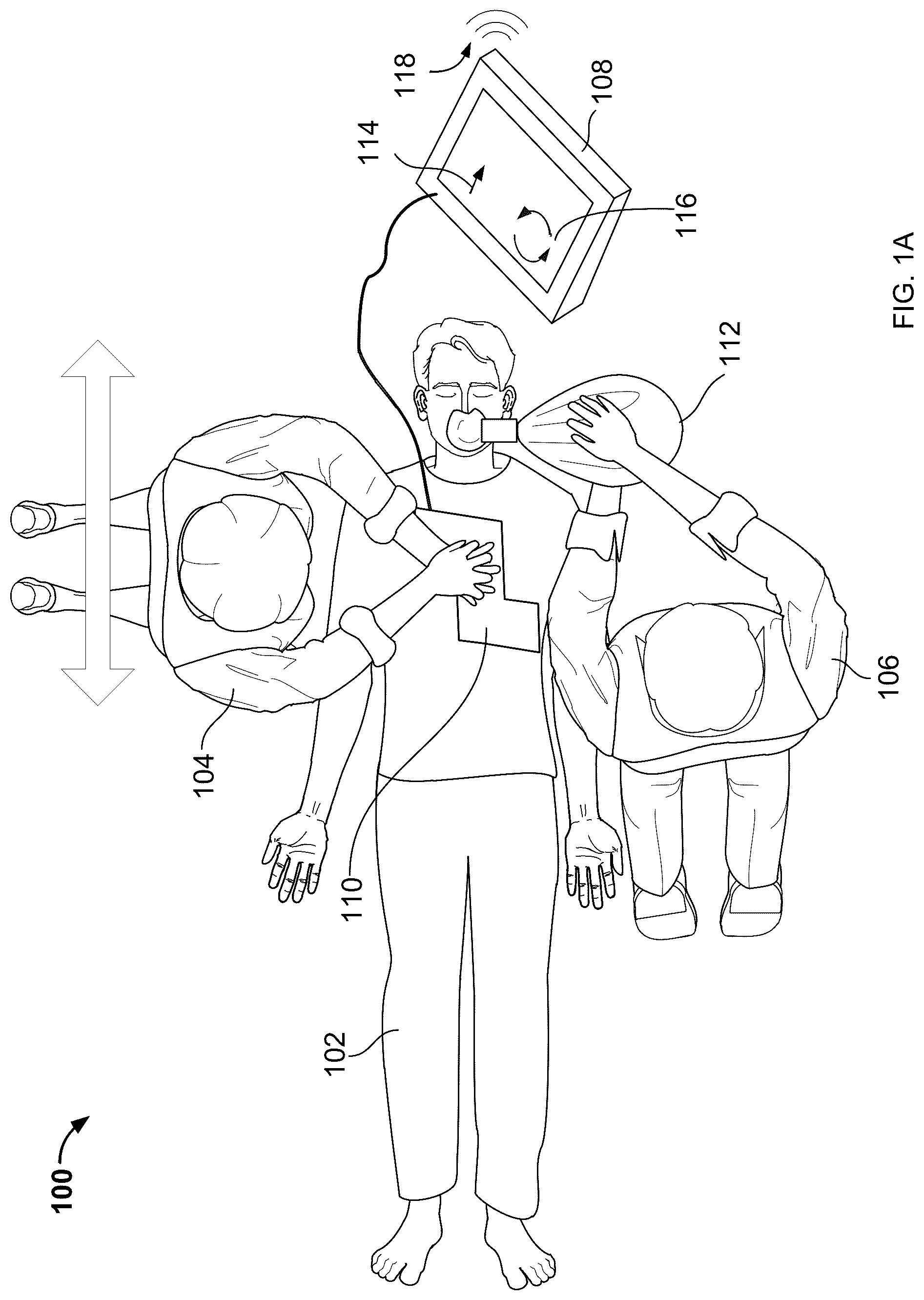Patent US12097167 — Cameras for emergency rescue — Figure 1