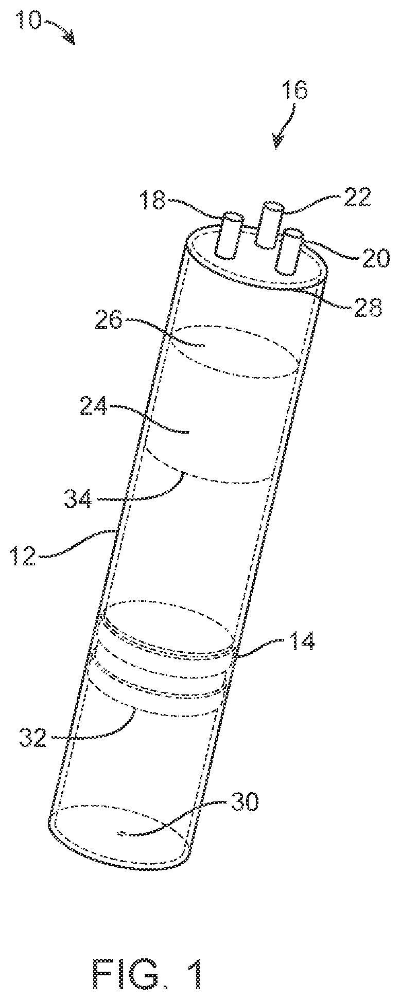 Patent US12097311 — Apparatus and methods for concentrating platelet-rich plasma — Figure 1