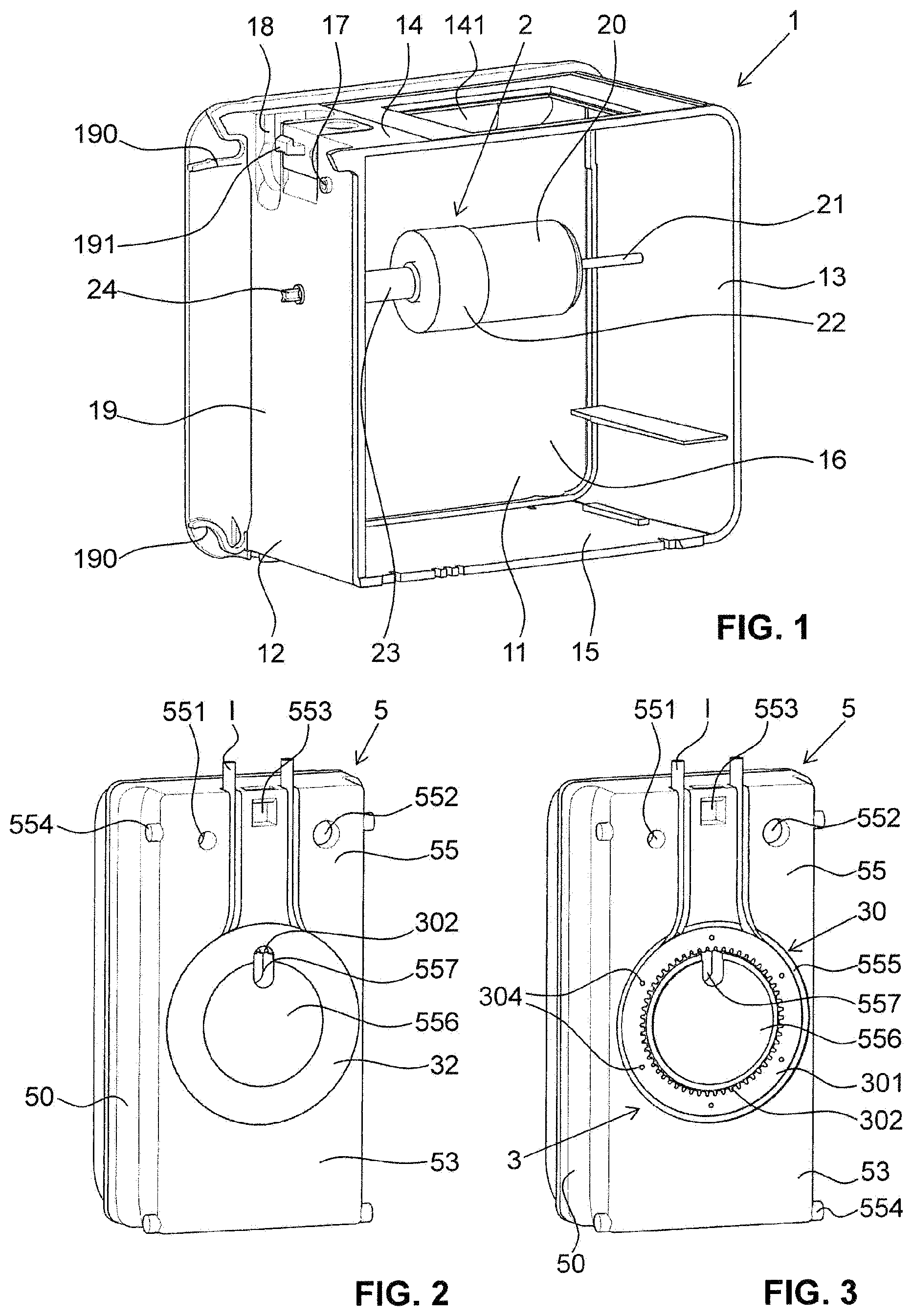 Patent US12097317 — Suctioning and supply device with drive unit and connecting part — Figure 1