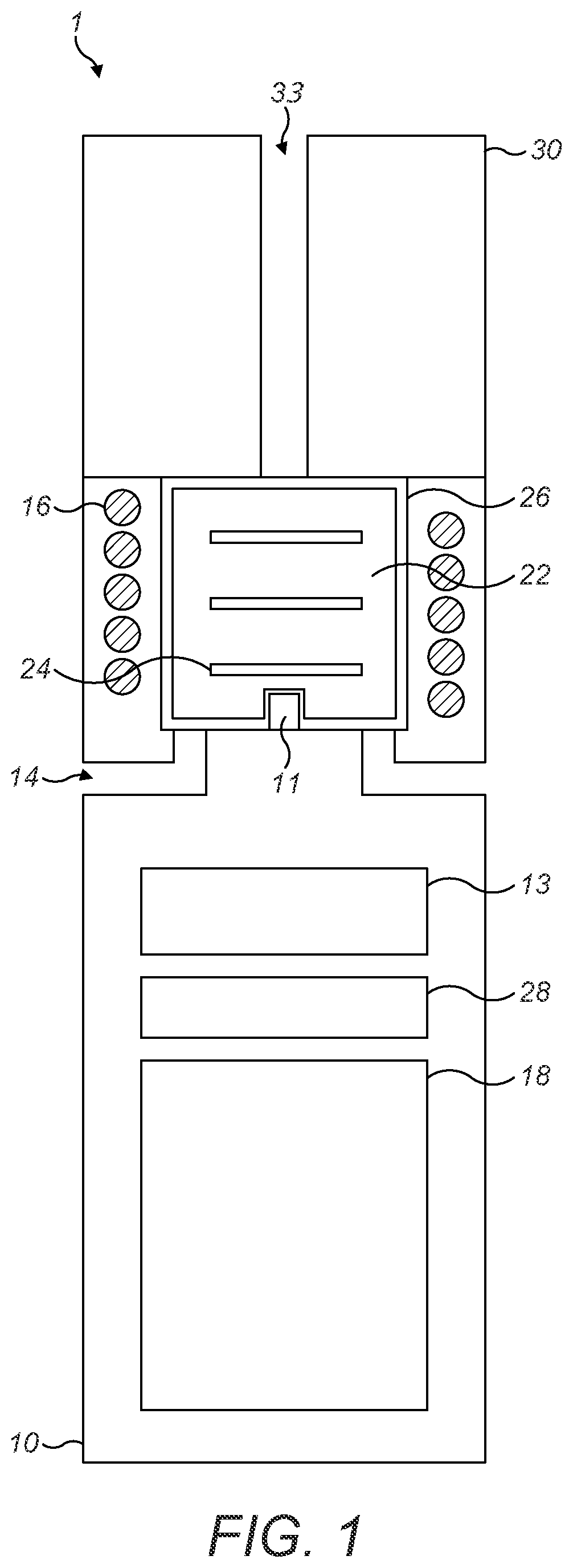 Patent US12097319 — Heating assembly for a vapour generating device — Figure 1