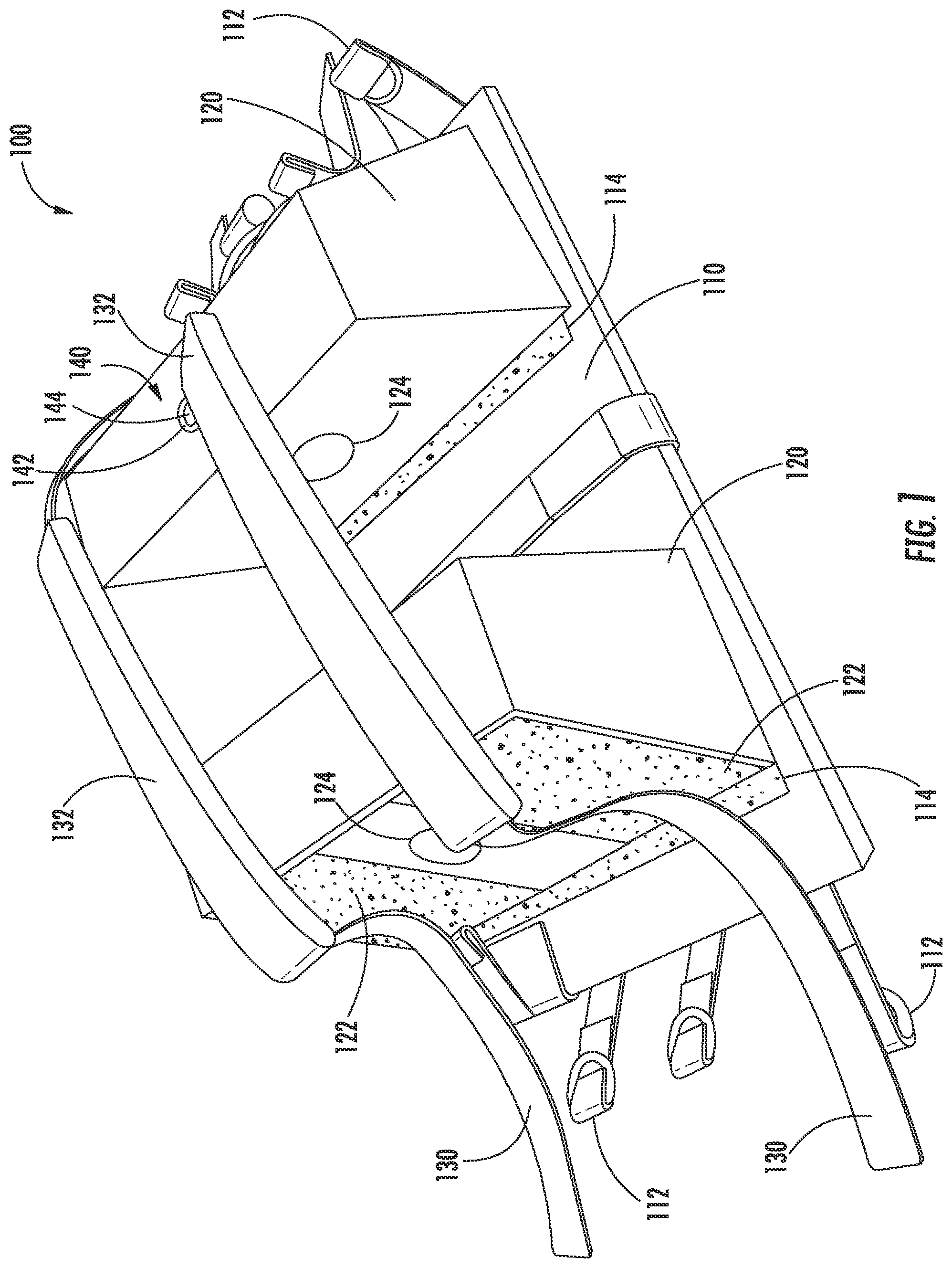 Patent US12097327 Figure 1 – Emergency respiratory support devices, systems, and methods