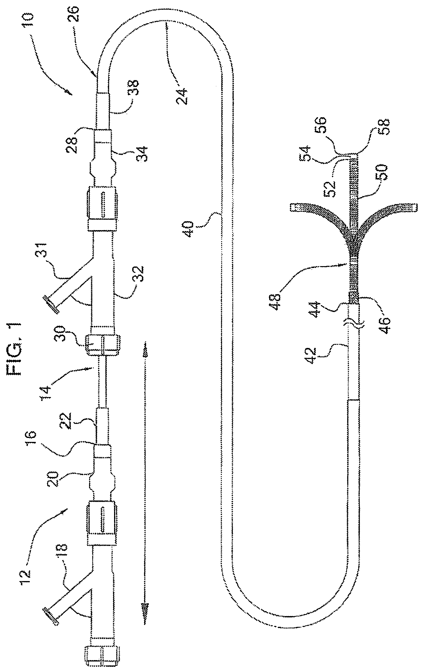 Patent US12097338 — Coaxial bi-directional catheter — Figure 1