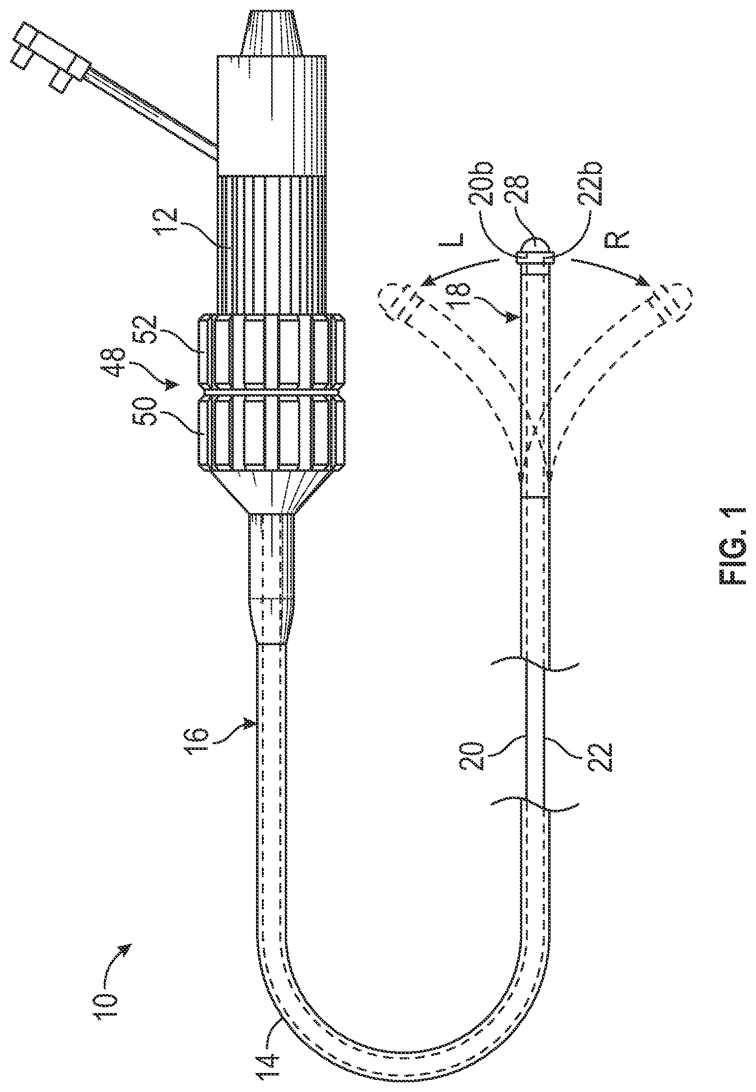 Patent US12097340 — Steerable catheter — Figure 1