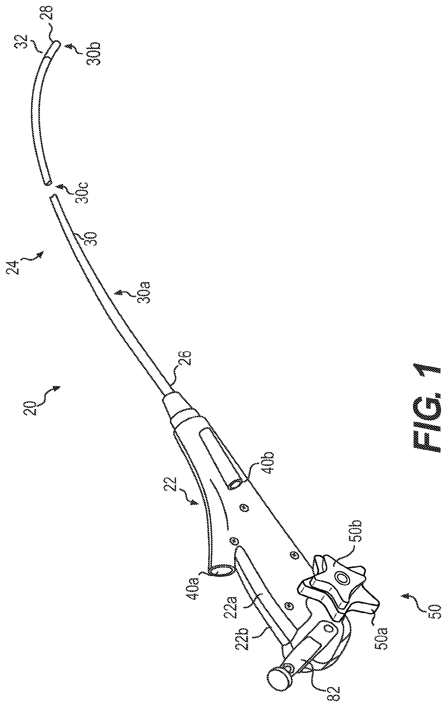 Patent US12097341 — Steerable catheter with brake assembly — Figure 1