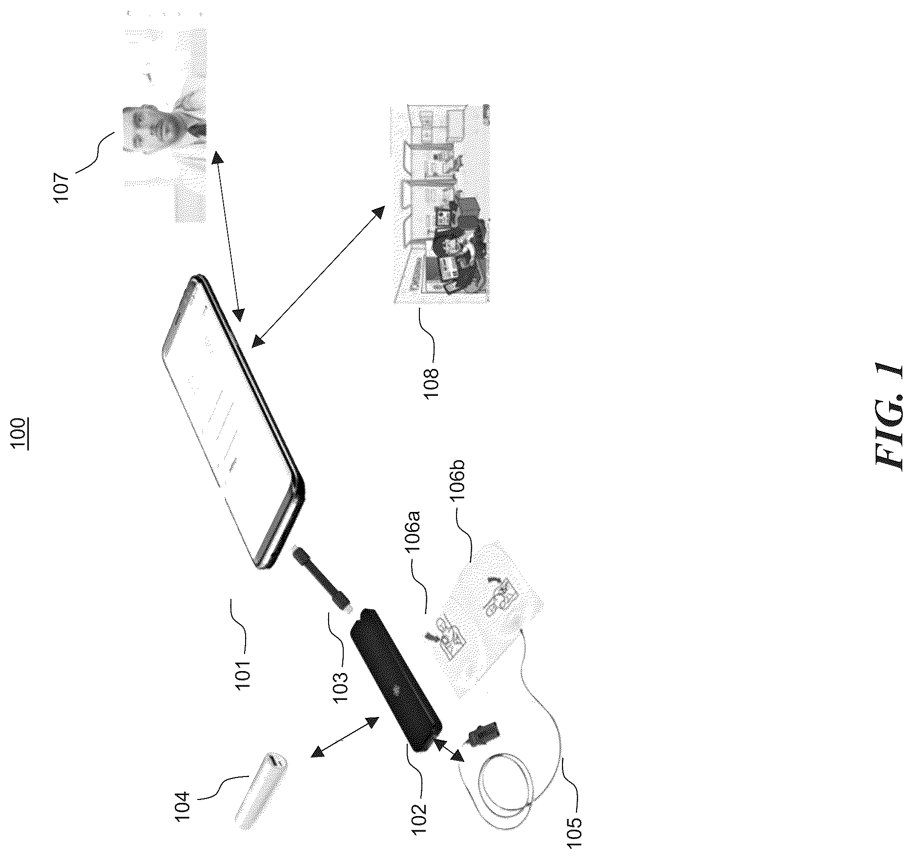 Patent US12097376 — Mobile defibrillator with improved pads, charging, and switching — Figure 1