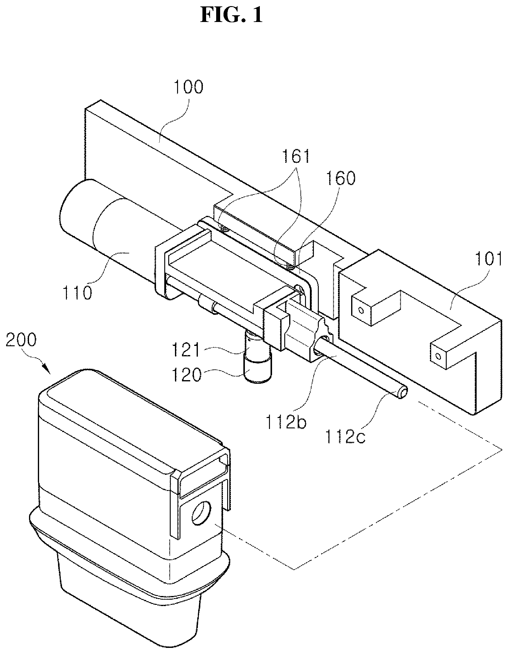 Patent US12097391 Figure 1 – Ultrasonic generator with adjustable ultrasonic focusing depth and method for treating obesity using focal distance control according to horizontal and vertical directions by using the same