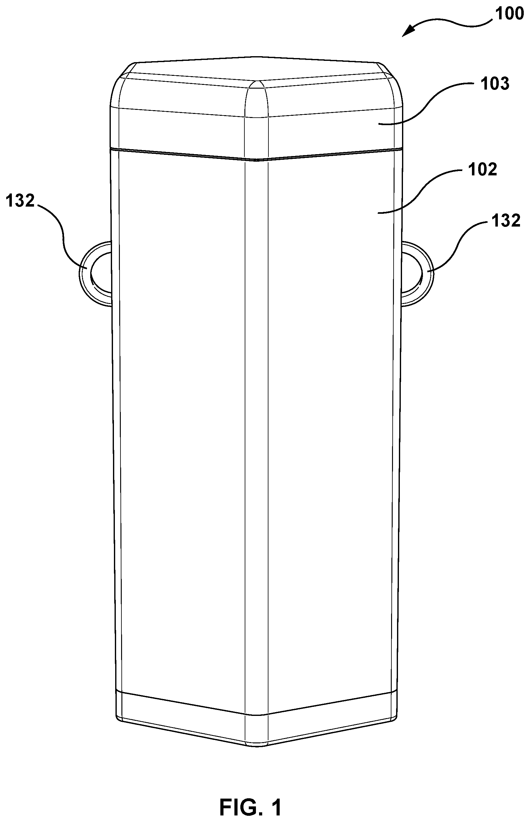 Patent US12097410 — Ball-washing device — Figure 1