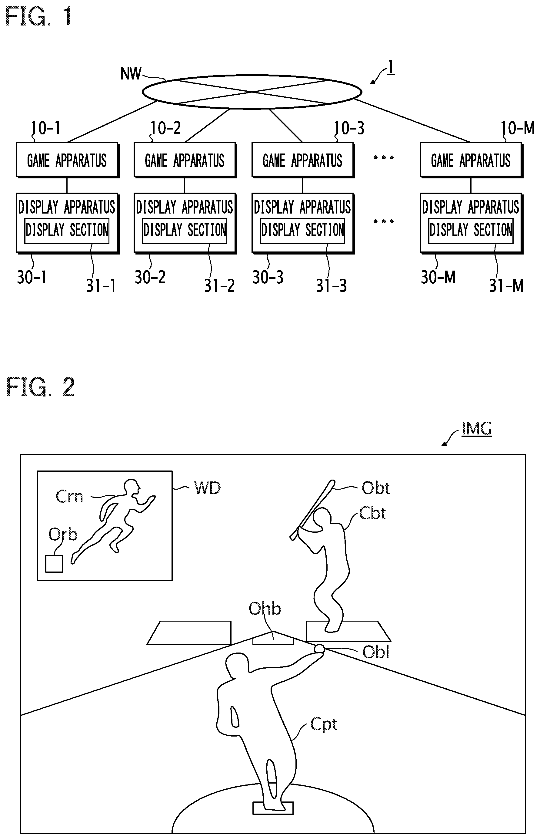 Patent US12097426 — Game apparatus, game system, recording medium, and game control method — Figure 1