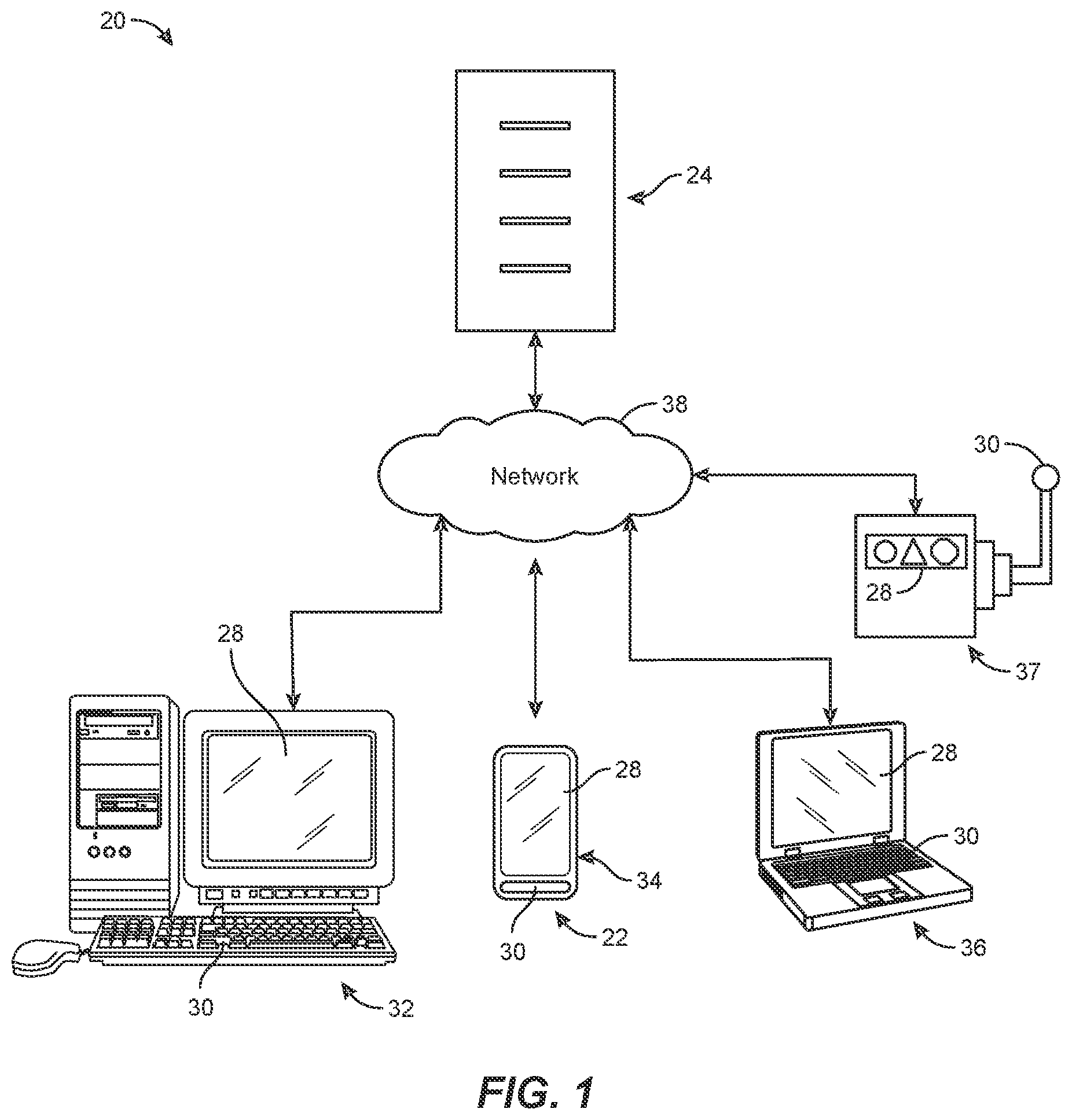 Patent US12097439 — Method and system for structuring and deploying an electronic skill-based activity — Figure 1