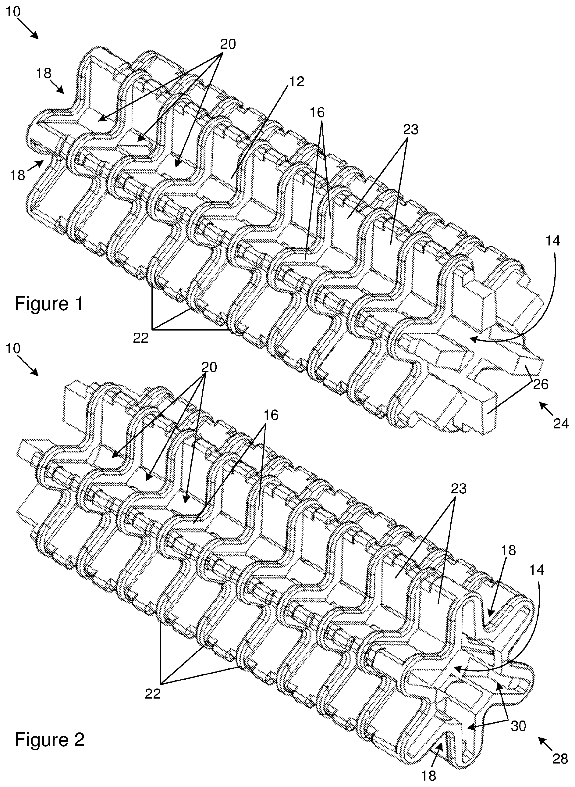 Patent US12097449 — Modular filter element frame — Figure 1