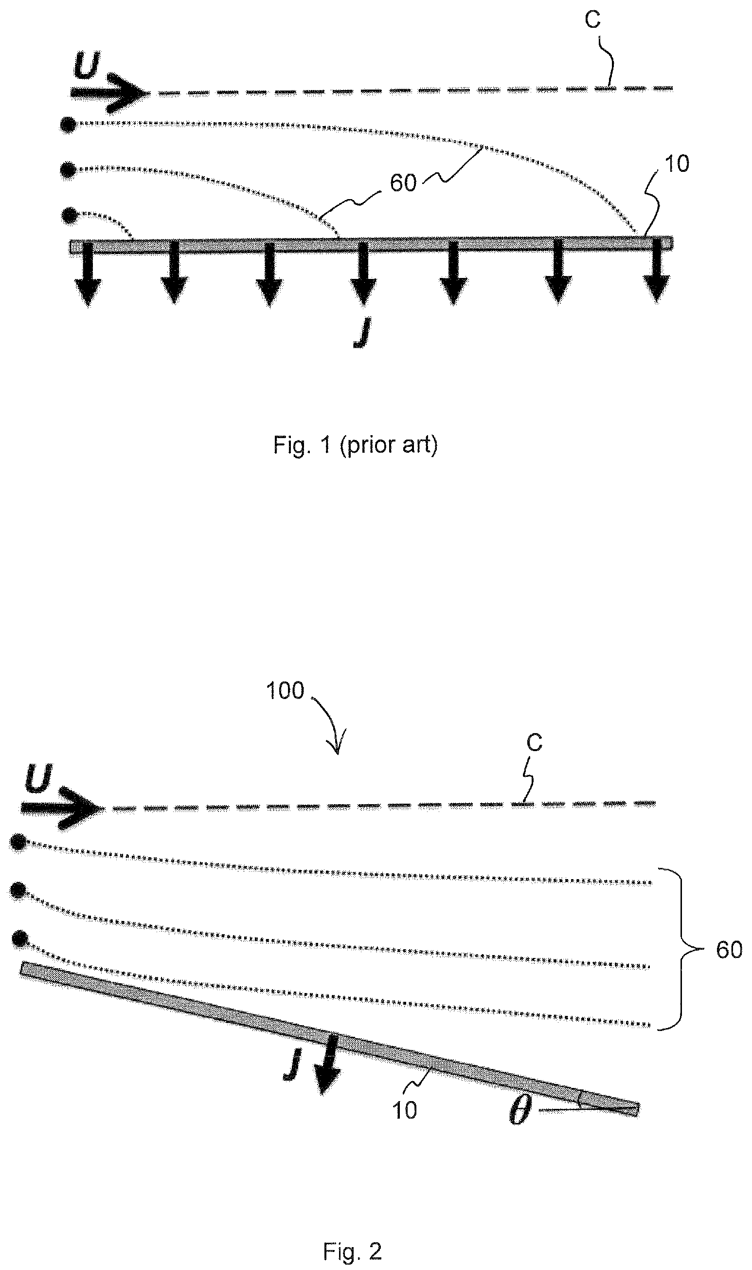Patent US12097469 Figure 1 – Cross-flow membrane filtration channel