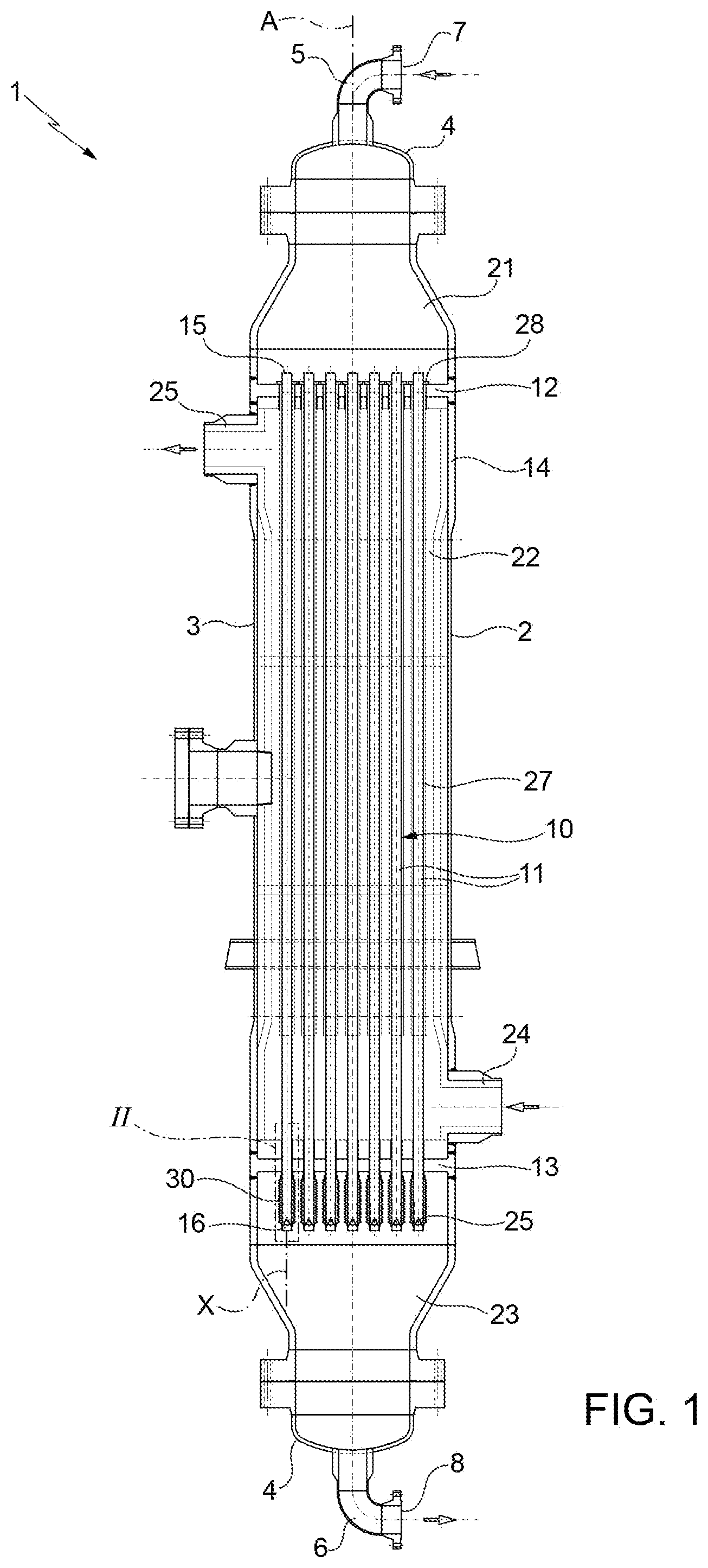 Patent US12097488 — Process of steam reforming with low carbon dioxide emissions — Figure 1