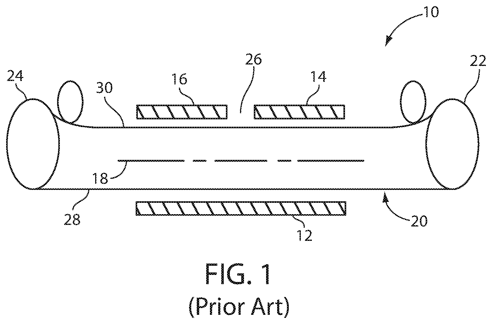 Patent US12097511 — Process for separation of dry food and feed materials using a tribo-electrostatic separator device — Figure 1