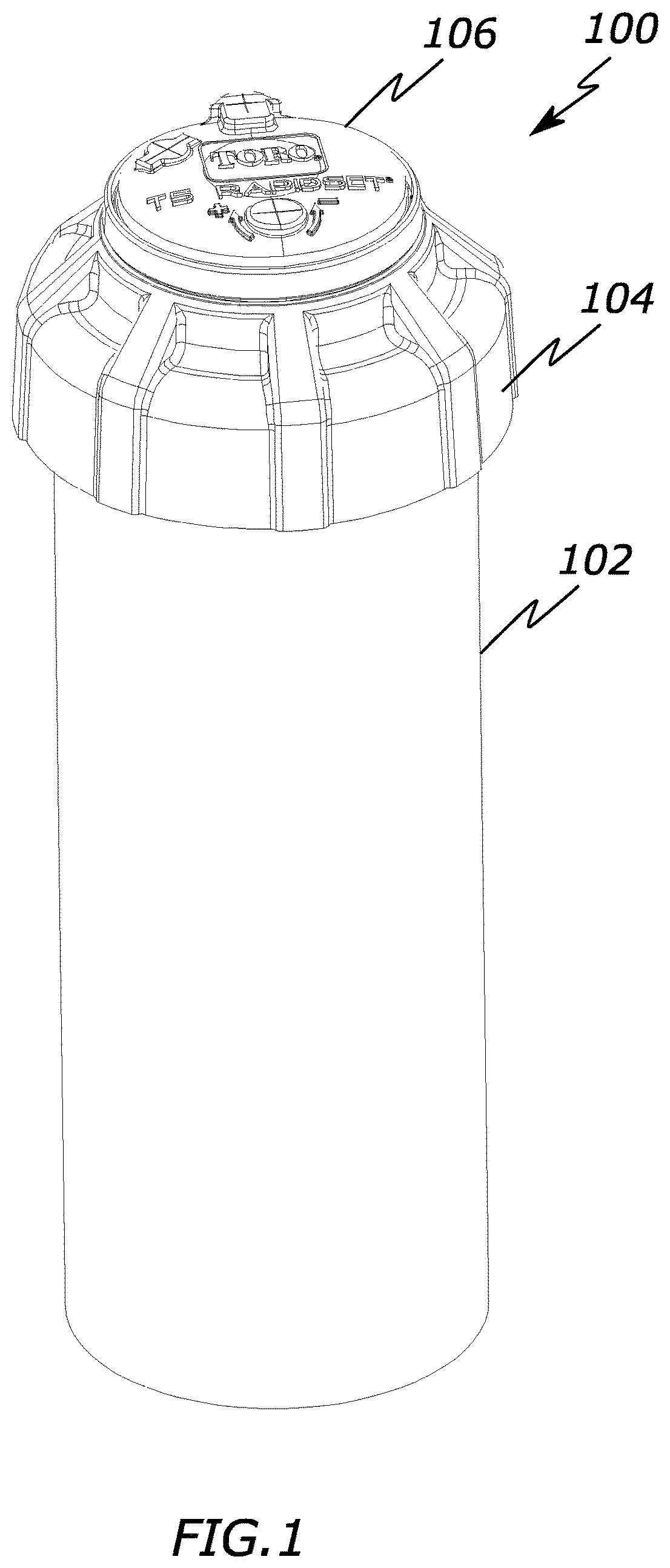 Patent US12097522 — Arc arrest mechanism for irrigation sprinklers — Figure 1