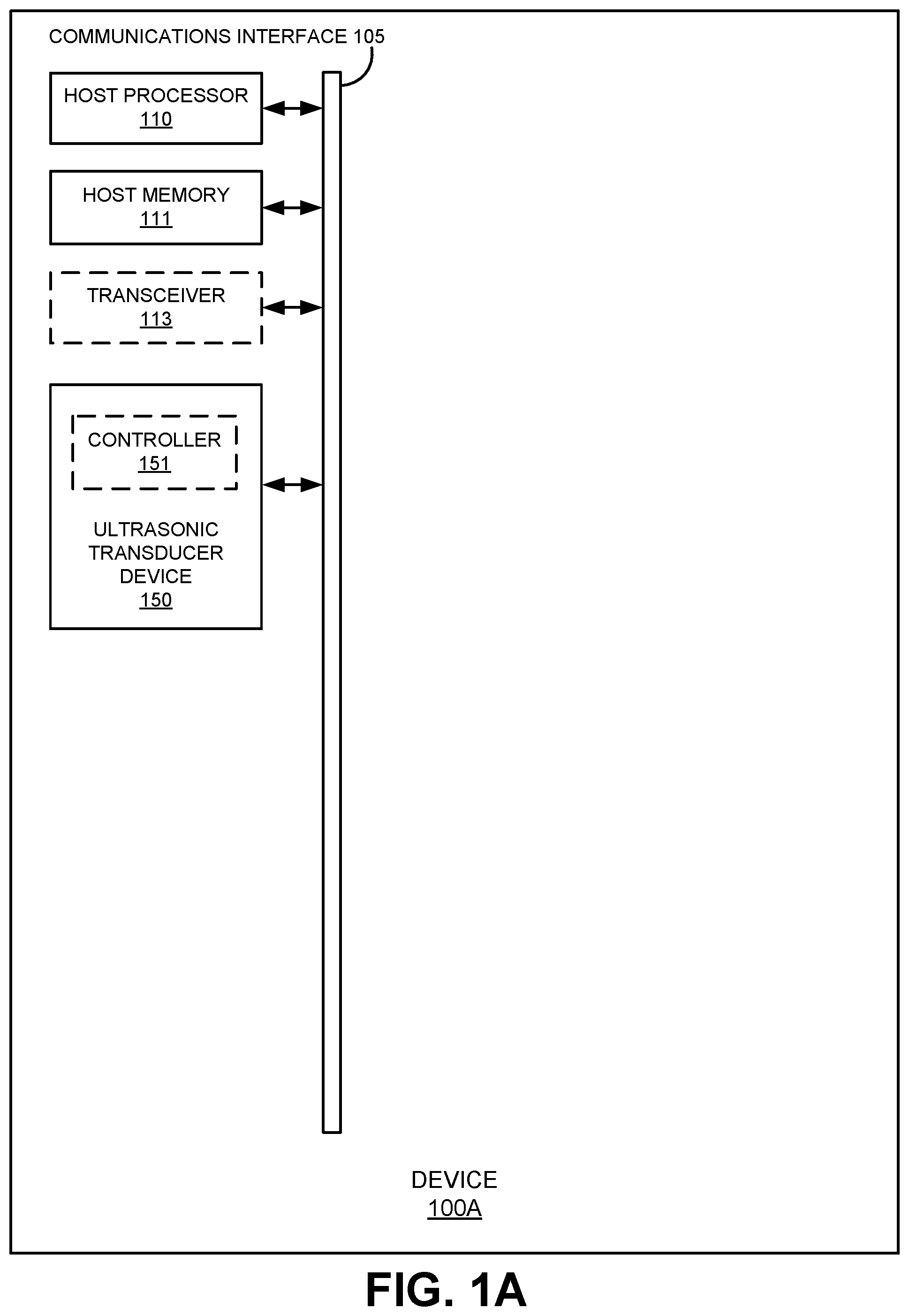 Patent US12097533 — Transmitter charge sharing in a differential ultrasonic transducer — Figure 1