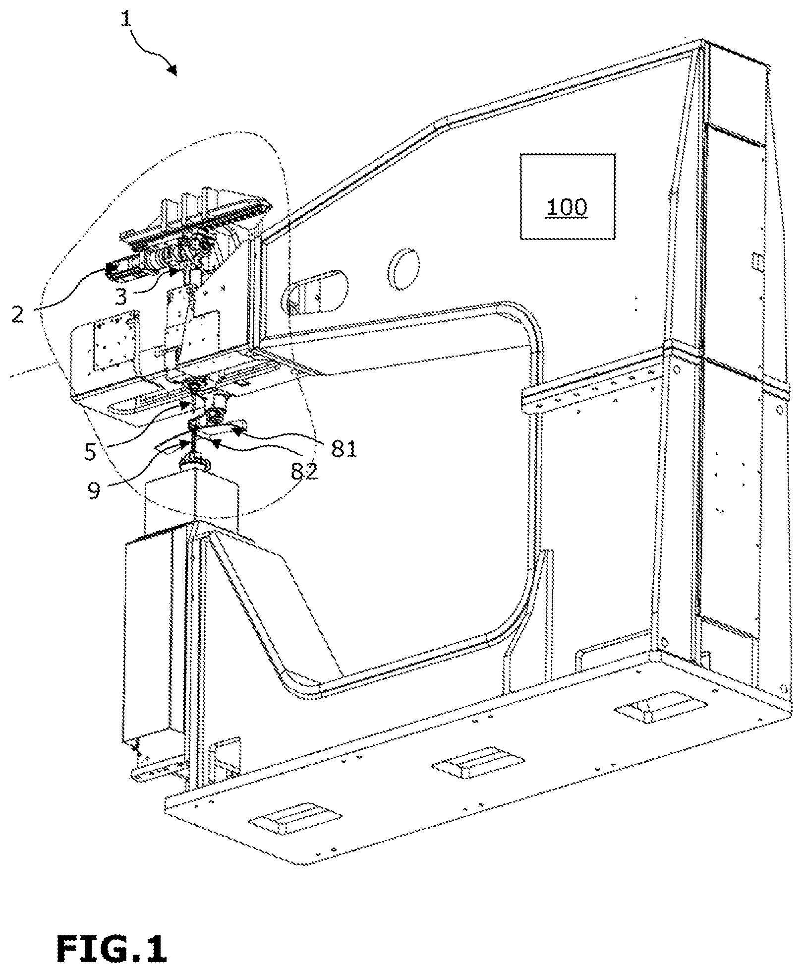 Patent US12097552 — Riveting machine and corresponding method — Figure 1