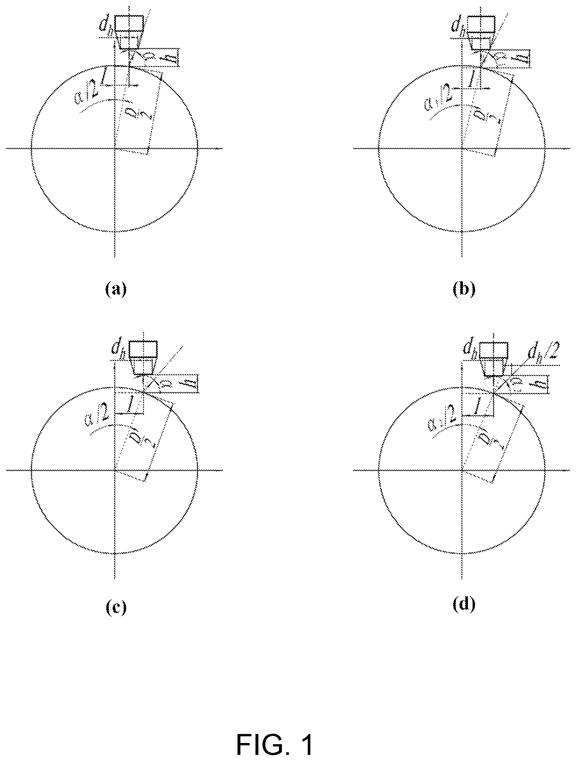 Patent US12097559 — Eccentric extreme high-speed-rate laser hybrid manufacturing method for rotary engineering component — Figure 1