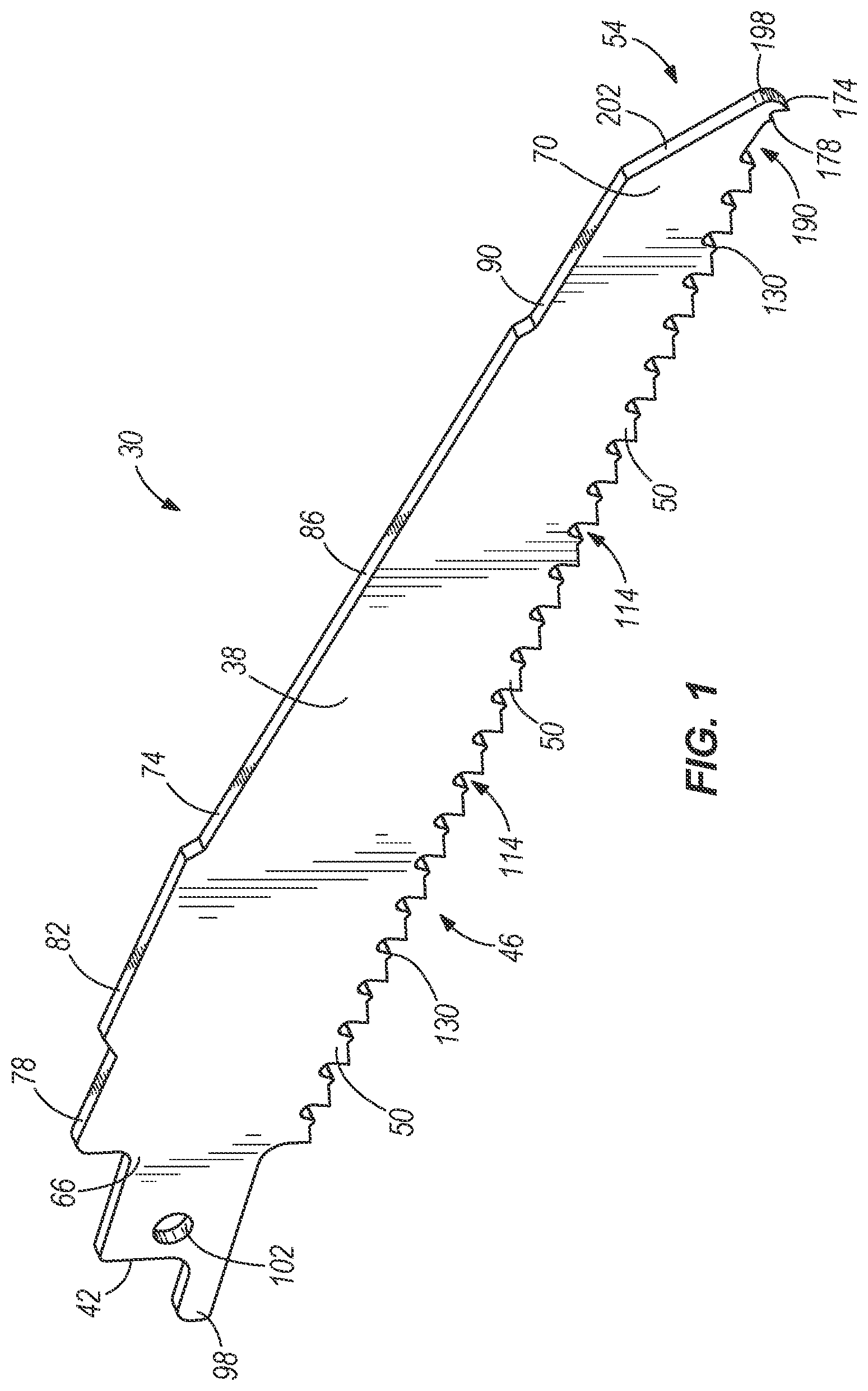 Patent US12097565 — Saw blade — Figure 1