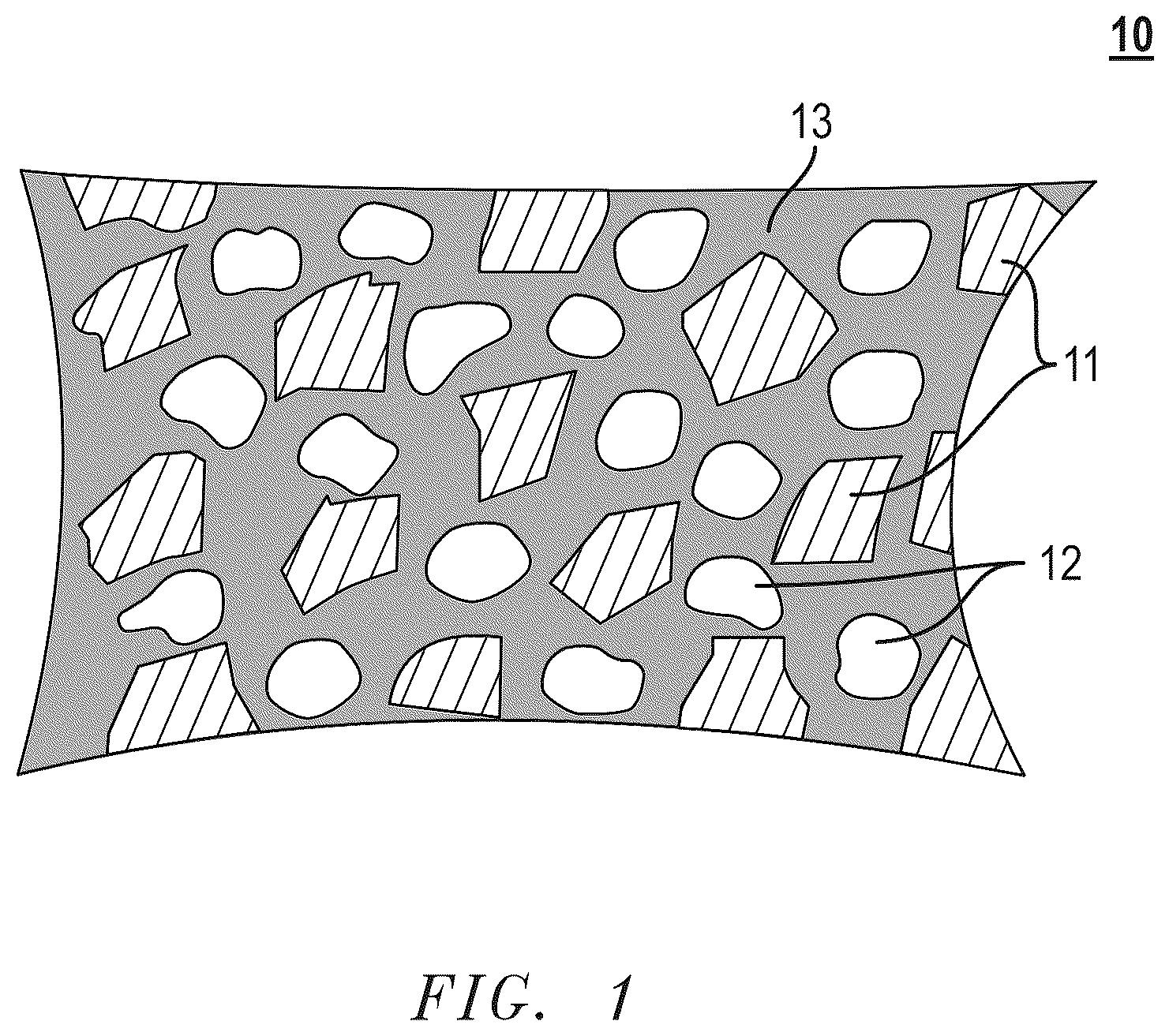 Patent US12097592 — Bonded abrasive article and method of making the same — Figure 1
