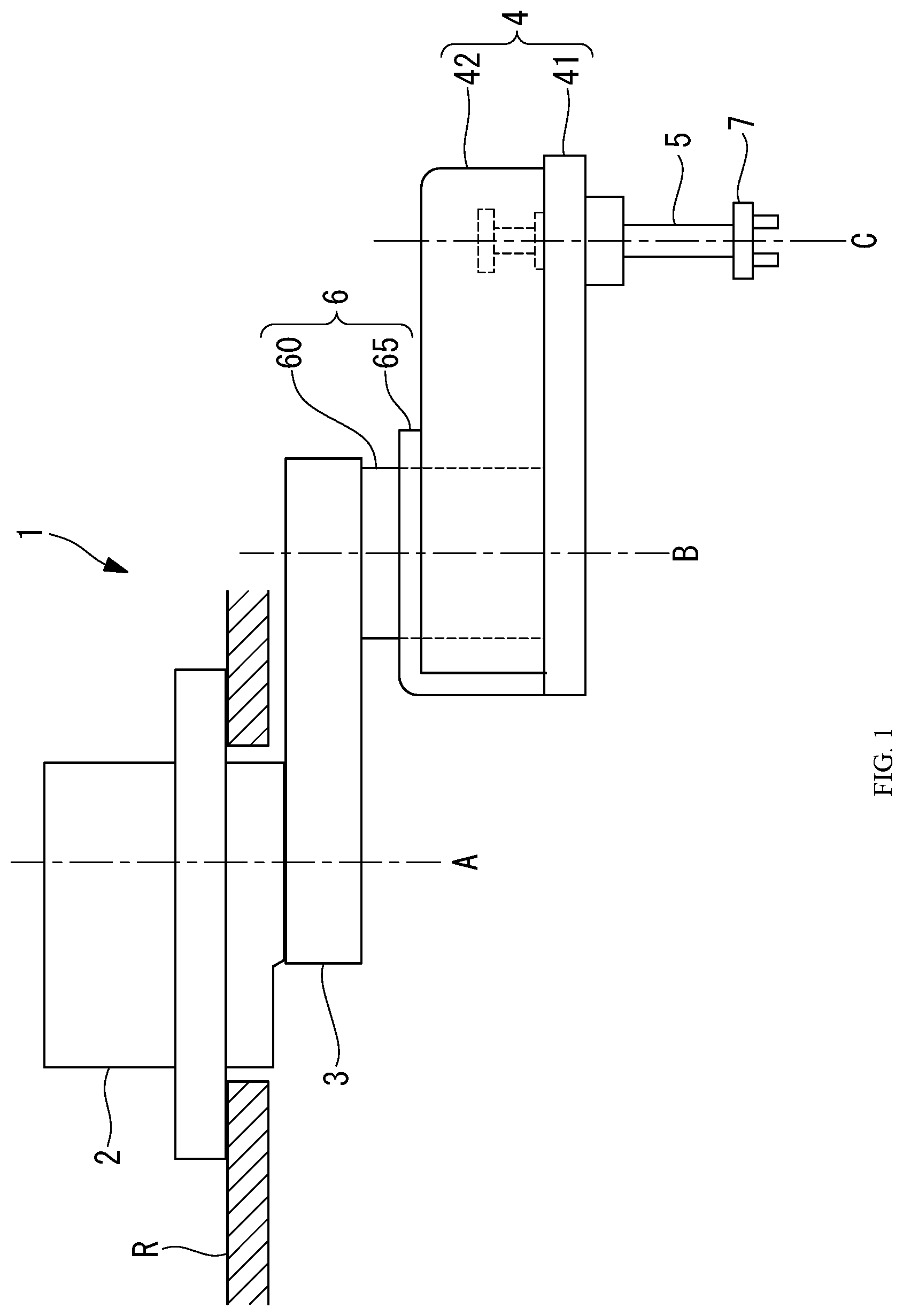 Patent US12097613 — Robot — Figure 1