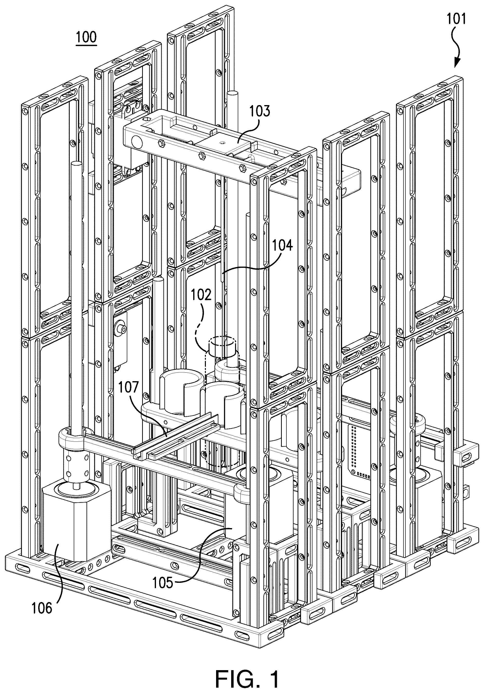 Patent US12097645 — Automation mechanism for pre/clinical production of resorbable nerve guides — Figure 1