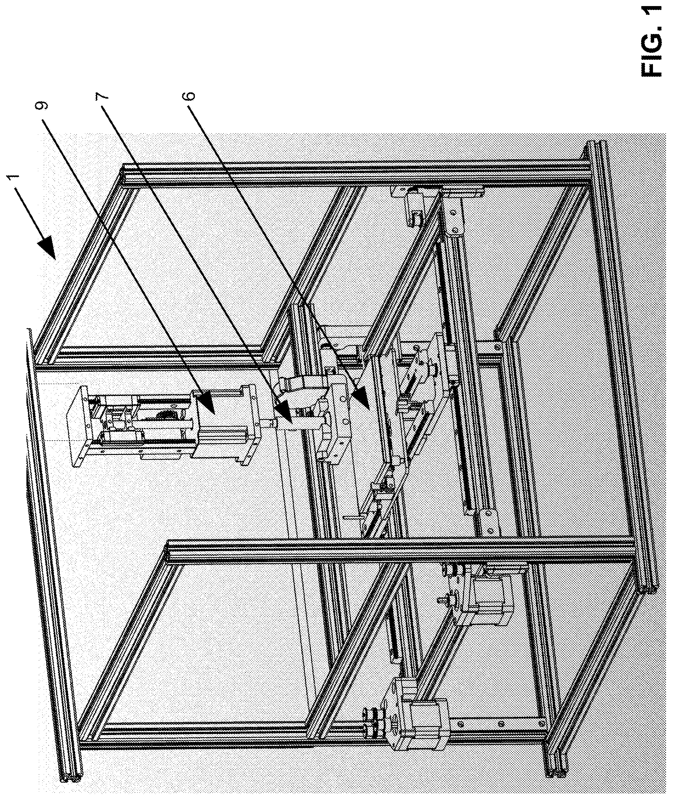 Patent US12097660 — Implantable bone scaffold printed at point of service — Figure 1
