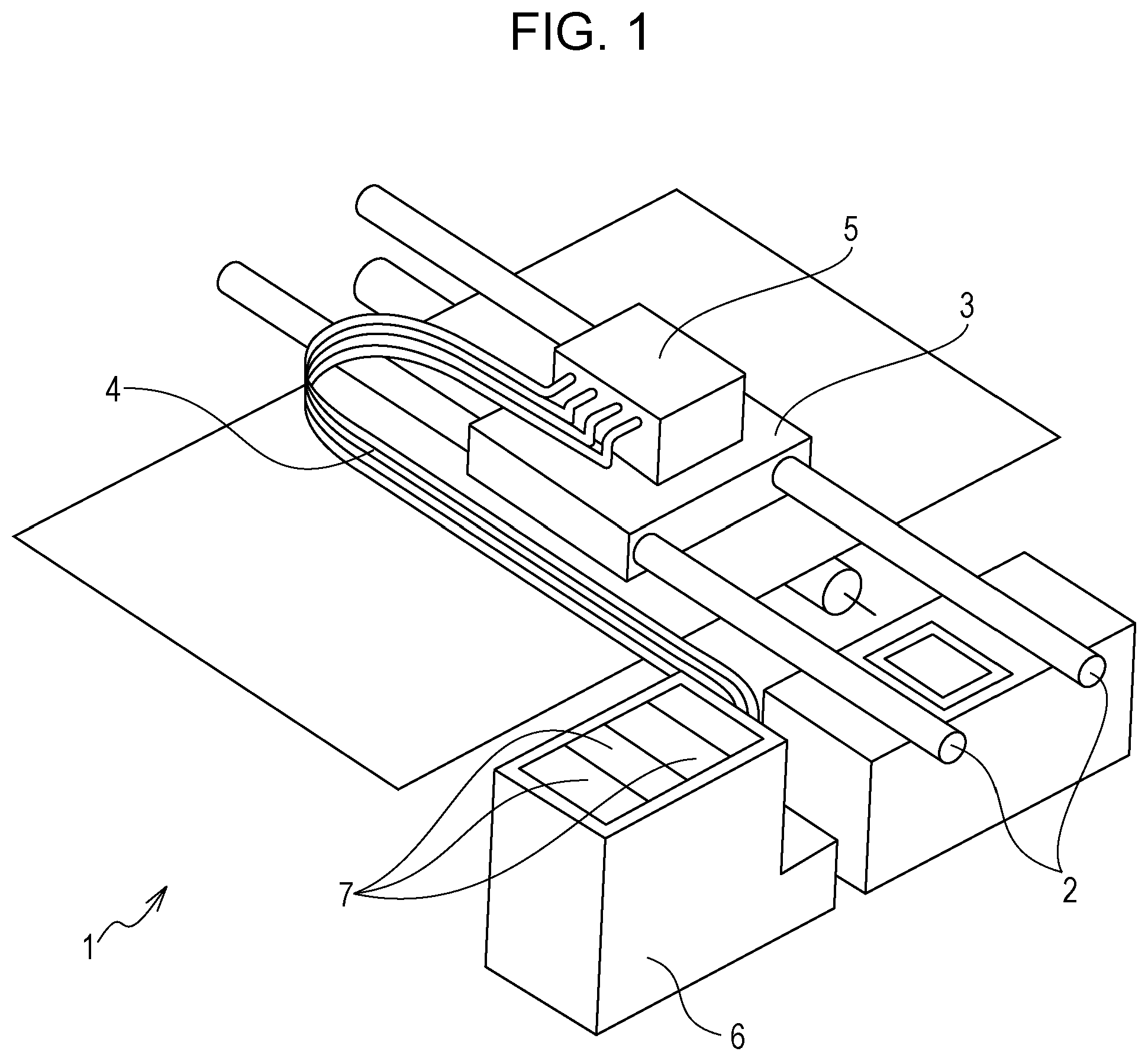 Patent US12097699 Figure 1 – Liquid discharge head and liquid discharge apparatus