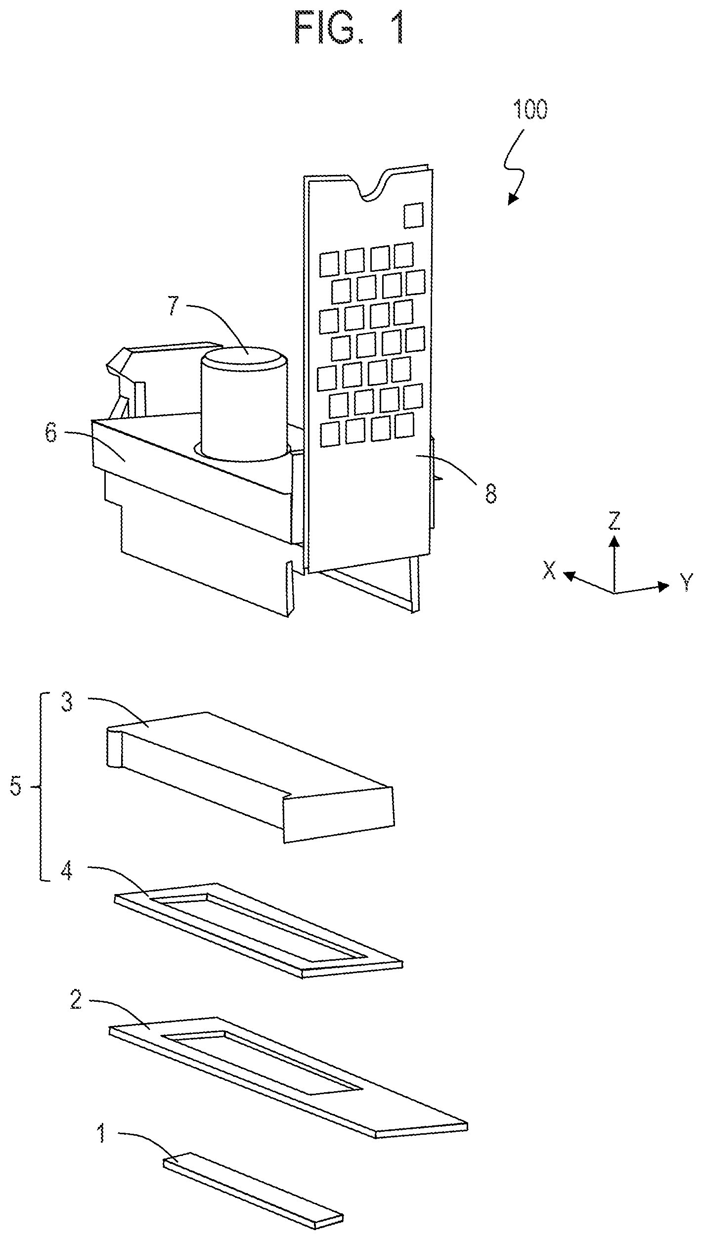 Patent US12097700 — Liquid ejection head and manufacturing method thereof — Figure 1