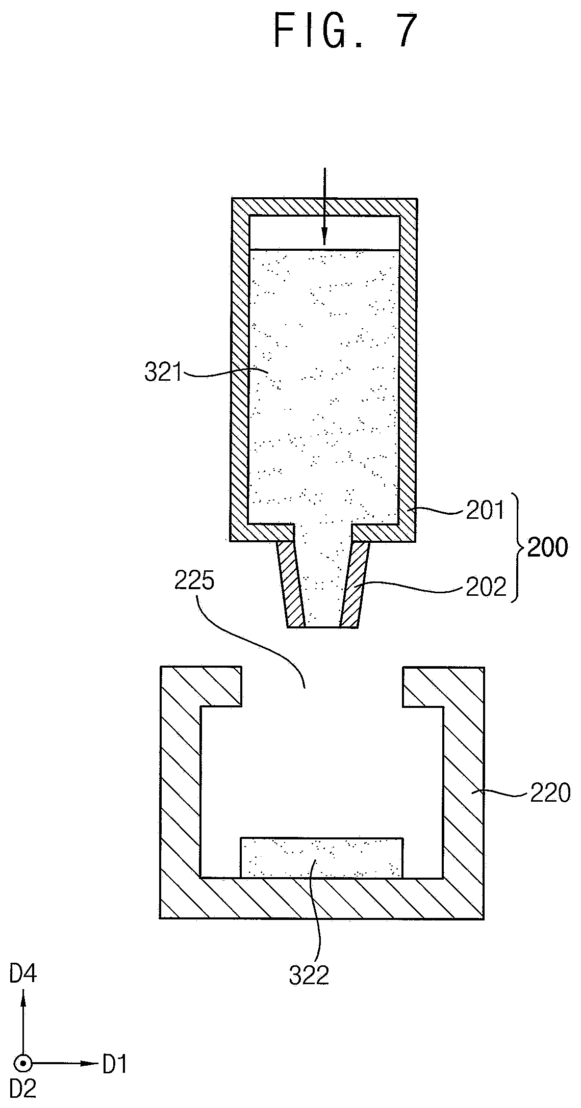 Patent US12097706 Figure 7 – Inkjet device and printing method of inkjet device