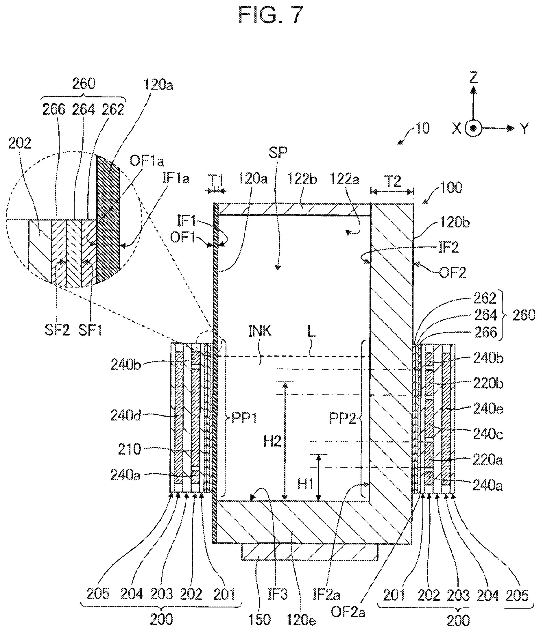 Patent US12097712 Figure 6 – Storage device and liquid ejection apparatus