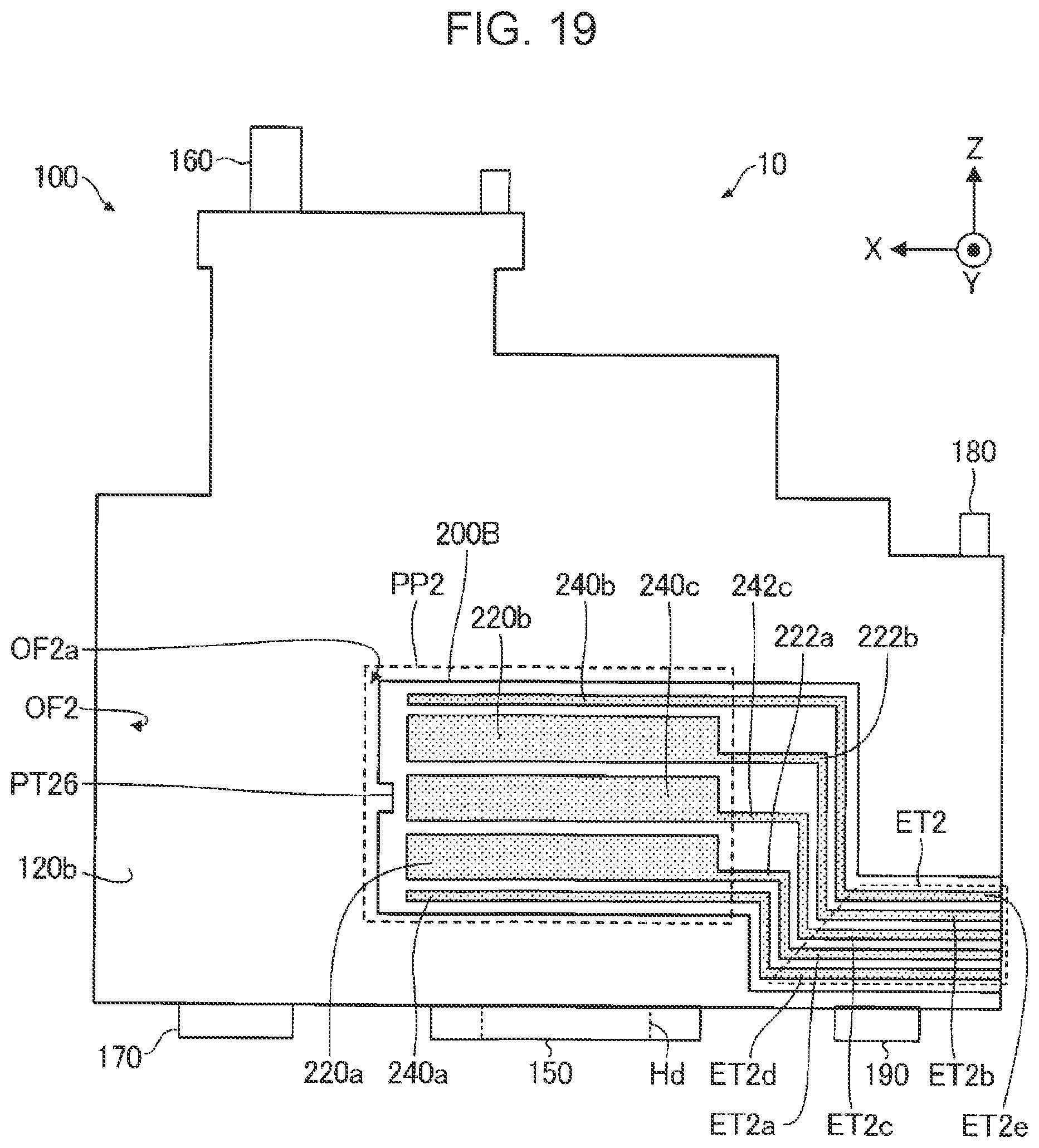 Patent US12097712 Figure 15 – Storage device and liquid ejection apparatus
